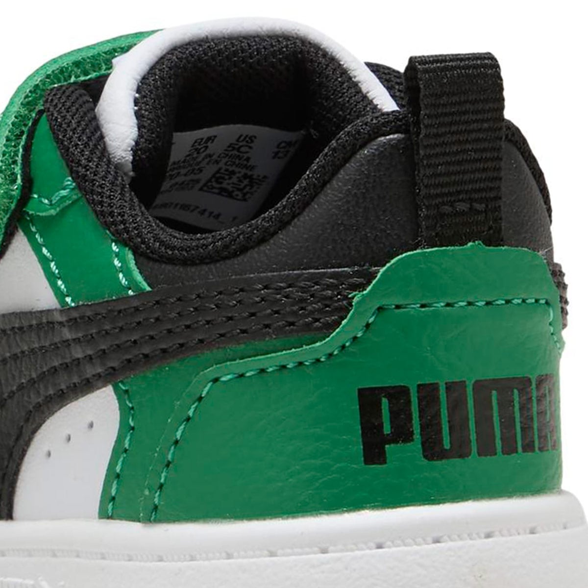 ZAPATILLAS NIÑO PUMA URBANAS VERDE PUMA REBOUND V6 LO AC+ INF - 6