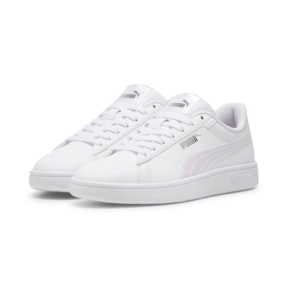 ZAPATILLAS NIÑA PUMA URBANAS BLANCO PUMA SMASH 3.0 HOLO 2.0 JR - 4