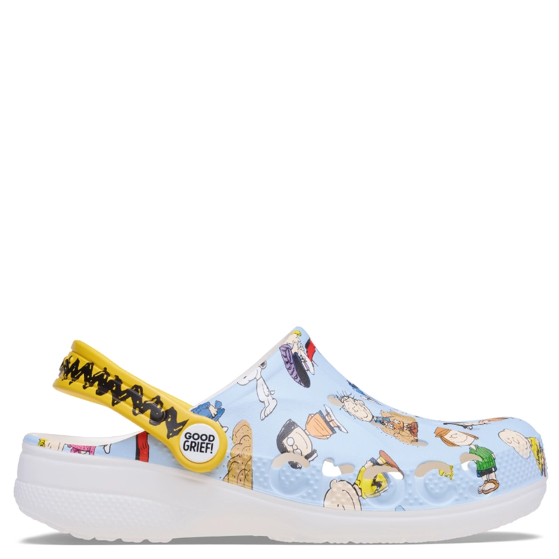 ZUECOS NIÑO CROCS MULTICOLOR PEANUTS BAYA CLOG - 1