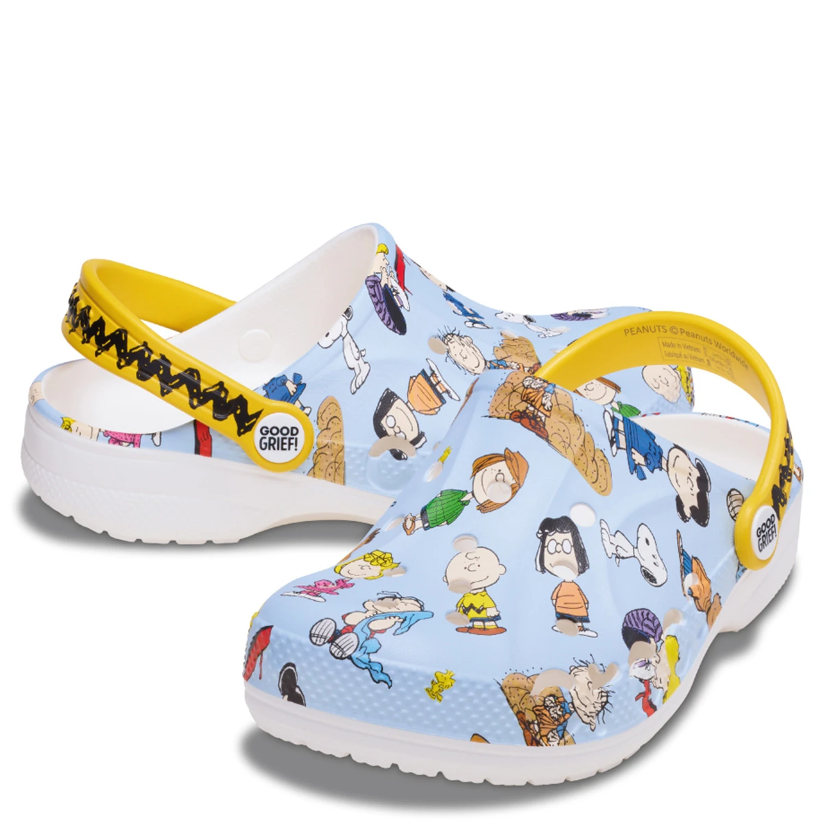 ZUECOS NIÑO CROCS MULTICOLOR PEANUTS BAYA CLOG - 2