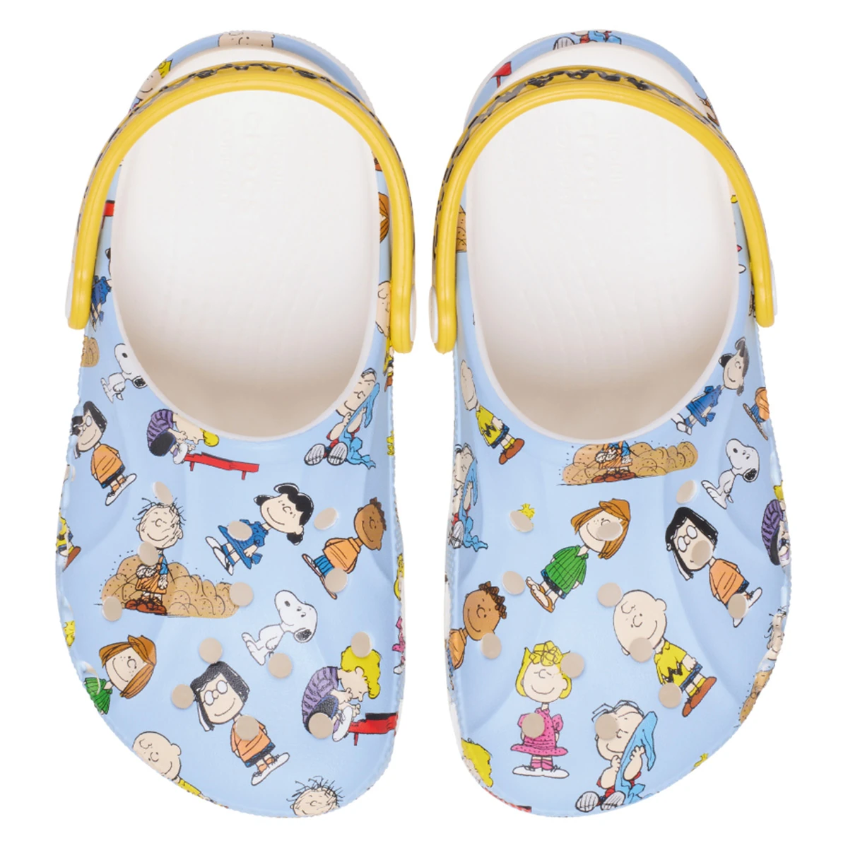 ZUECOS NIÑO CROCS MULTICOLOR PEANUTS BAYA CLOG - 3