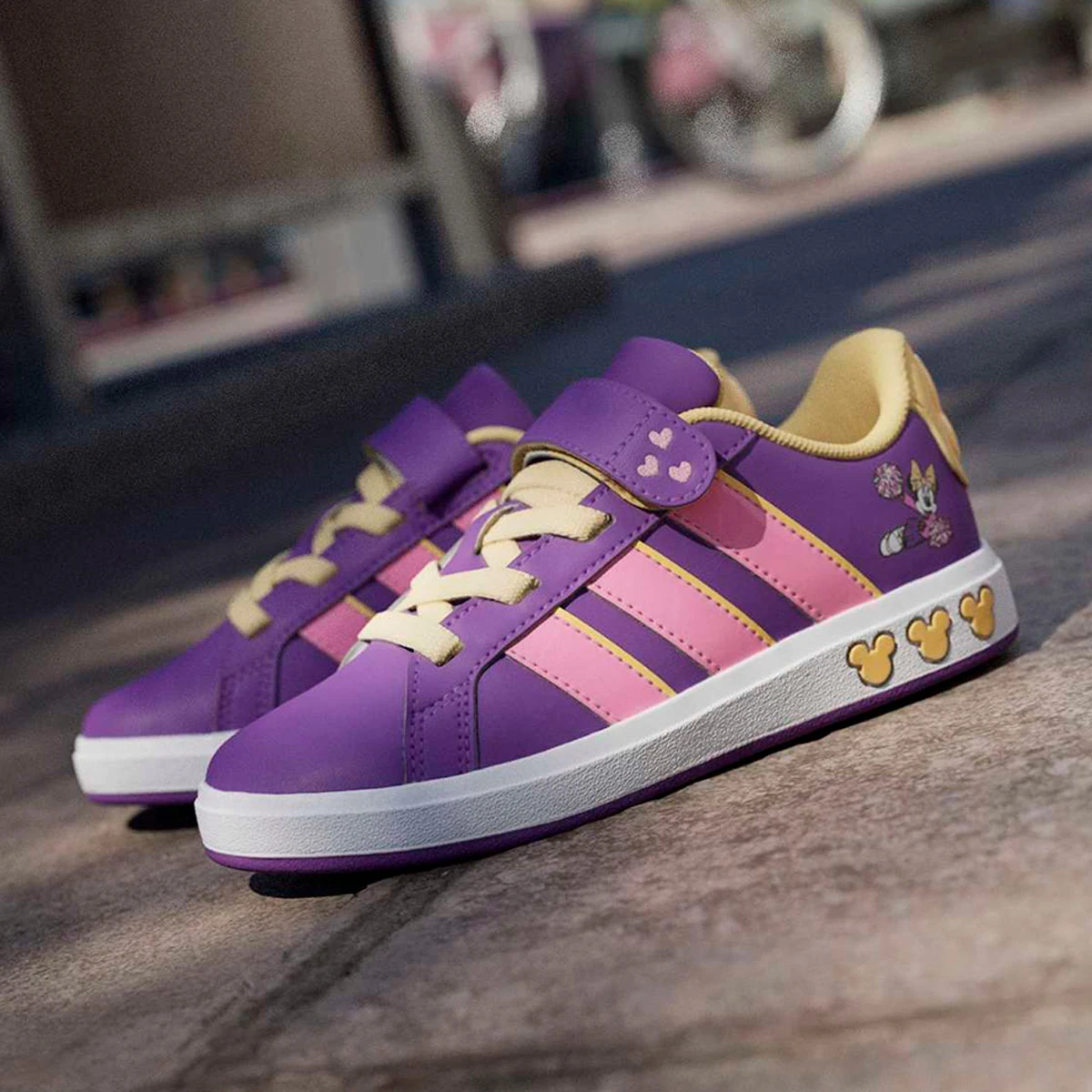 ZAPATILLAS INFANTIL UNISEX ADIDAS GRAND COURT MINNIE MOUSE - 3