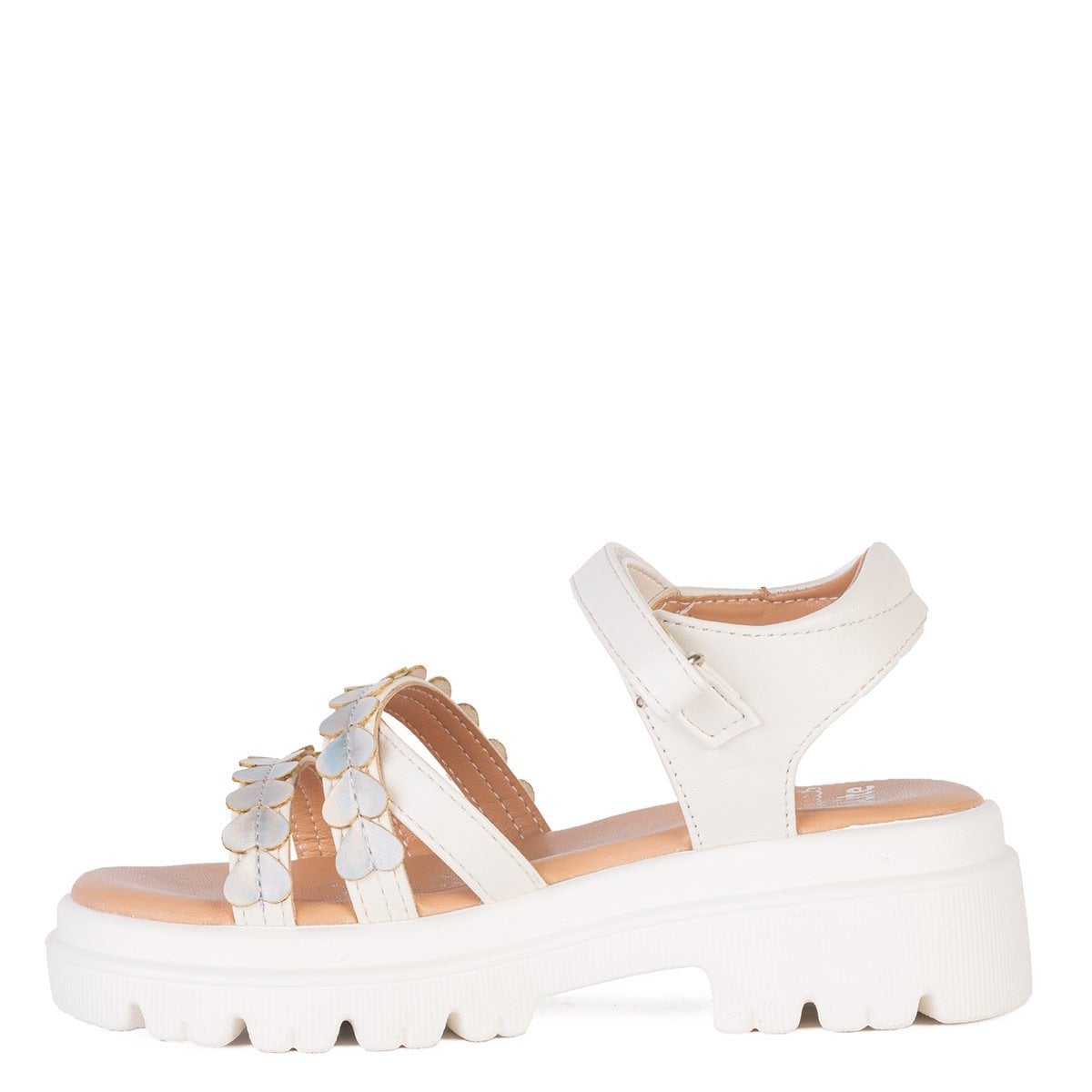 SANDALIAS NIÑA BUBBLE GUMMERS BLANCO DENISSE - 3