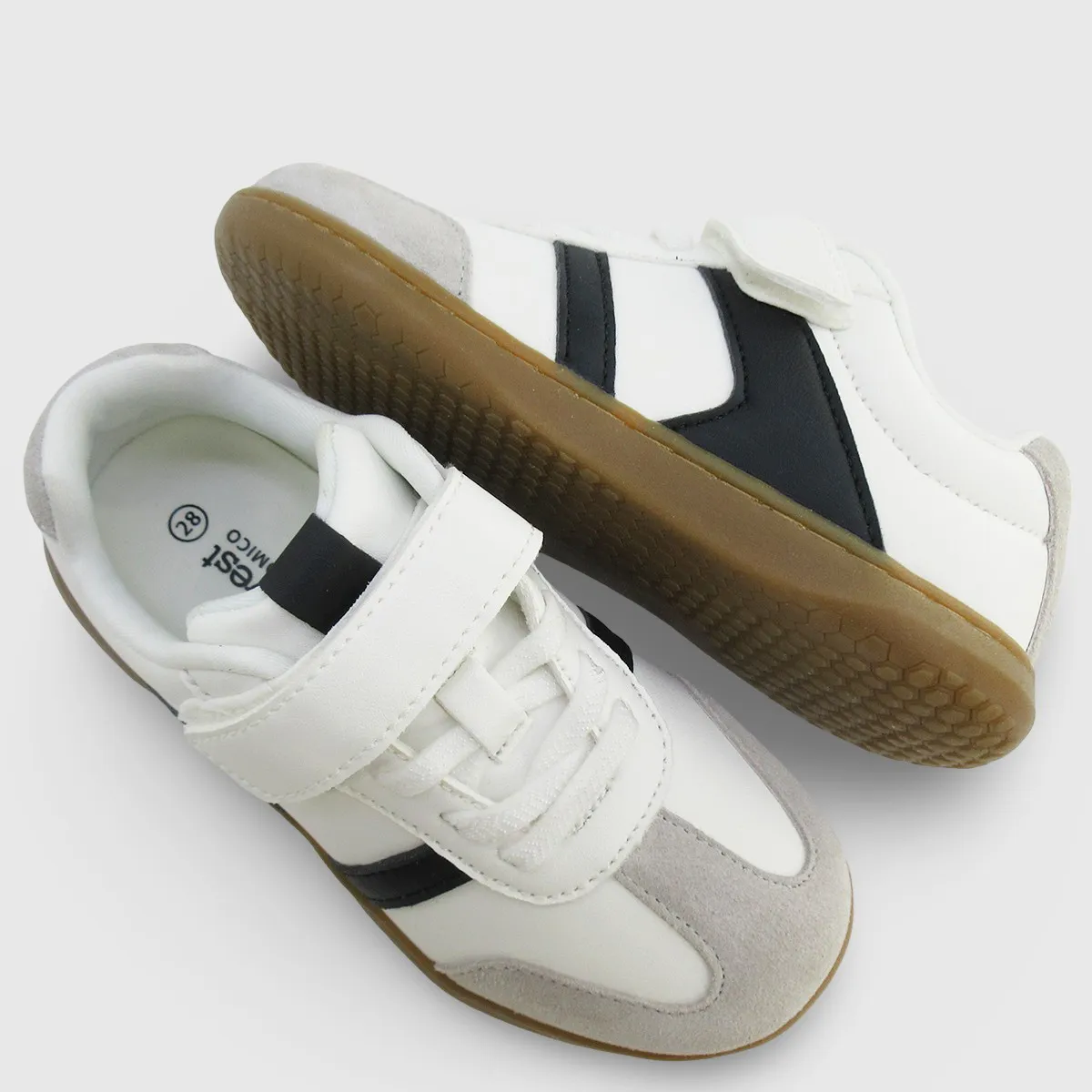 ZAPATILLAS NIÑO HARVEST CASUAL DEBARE CUERO - 3