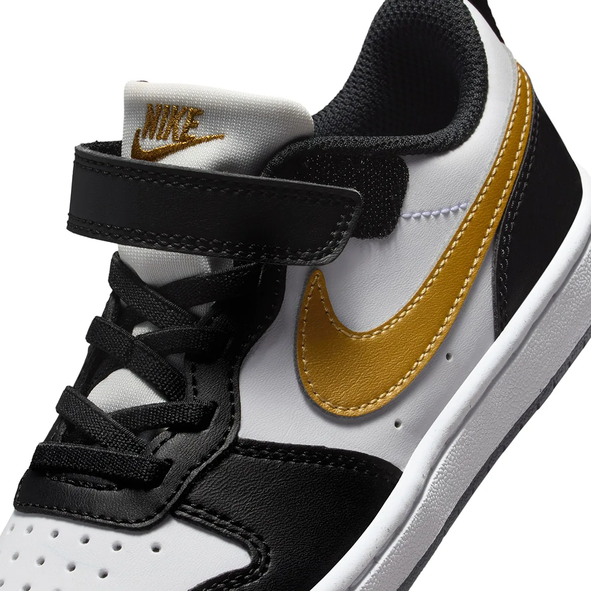 ZAPATILLAS NIÑO NIKE URBANAS NEGRO COURT BOROUGH LOW RECRAFT BPV - 4