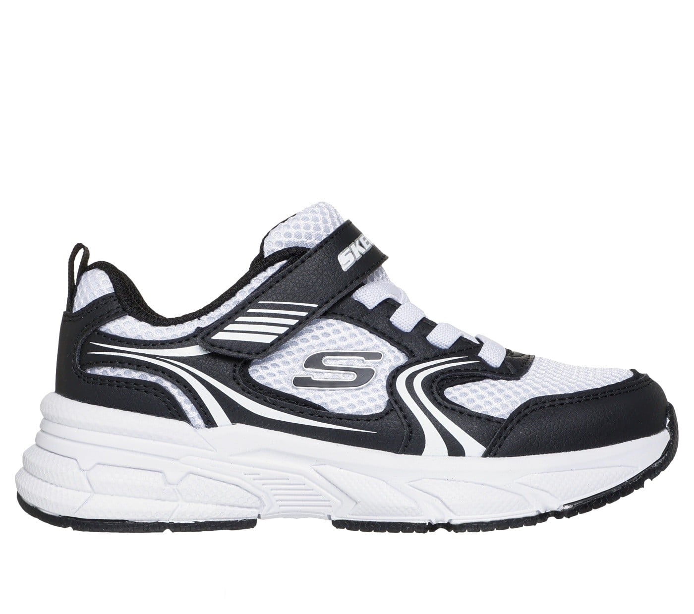 ZAPATILLAS DEPORTIVAS NIÑA SKECHERS BKW RETRO GRAPH - 2