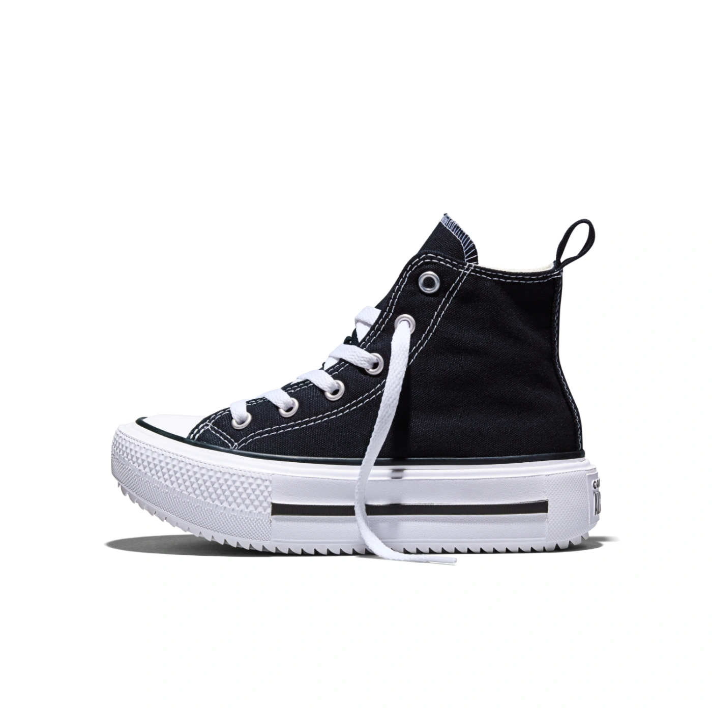 ZAPATILLAS NIÑO CONVERSE URBANAS NEGRO CHUCK TAYLOR ALL STAR DOUBLE STACK PLATFORM - 2