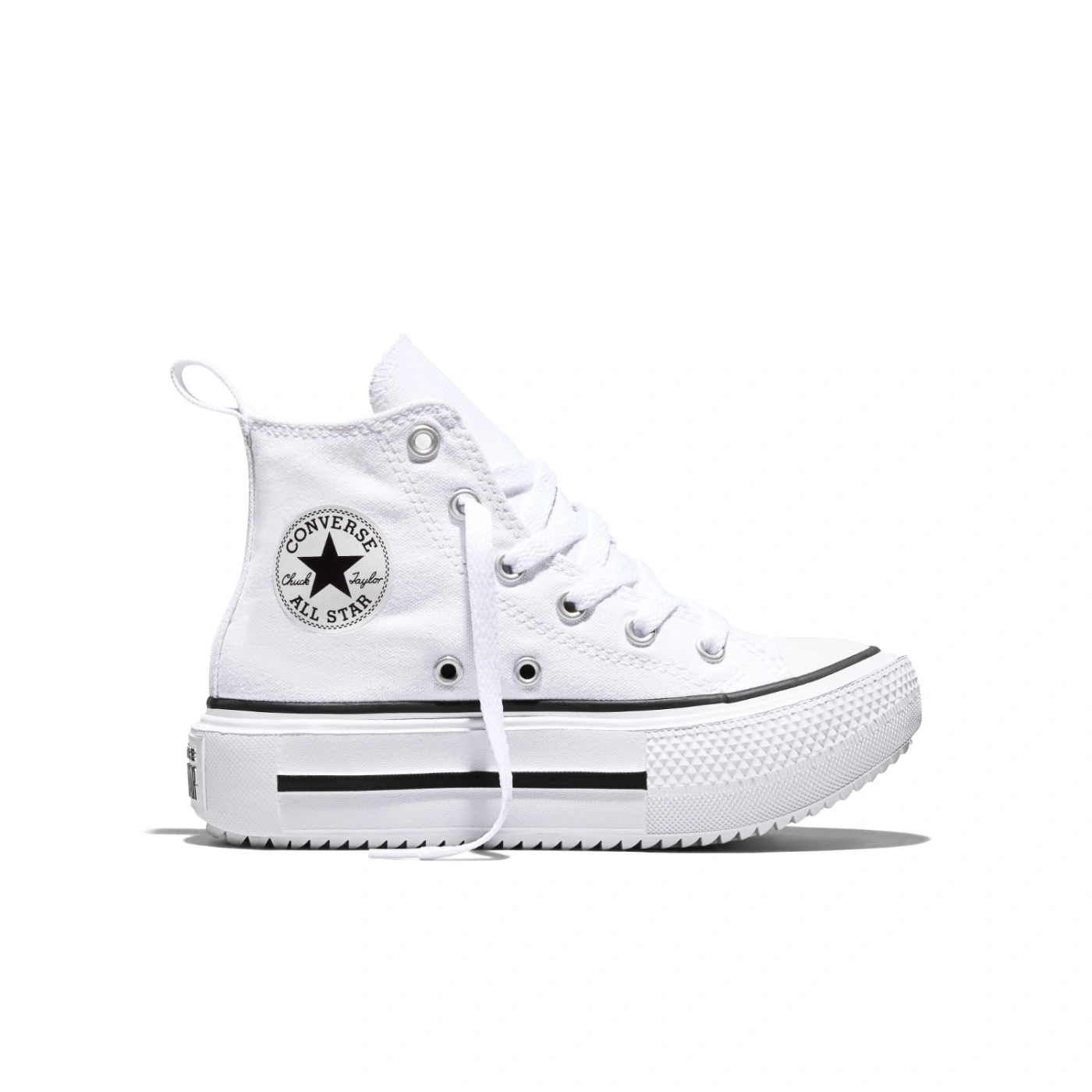 ZAPATILLAS NIÑO CONVERSE URBANAS BLANCO CHUCK TAYLOR ALL STAR DOUBLE STACK PLATFORM - 1