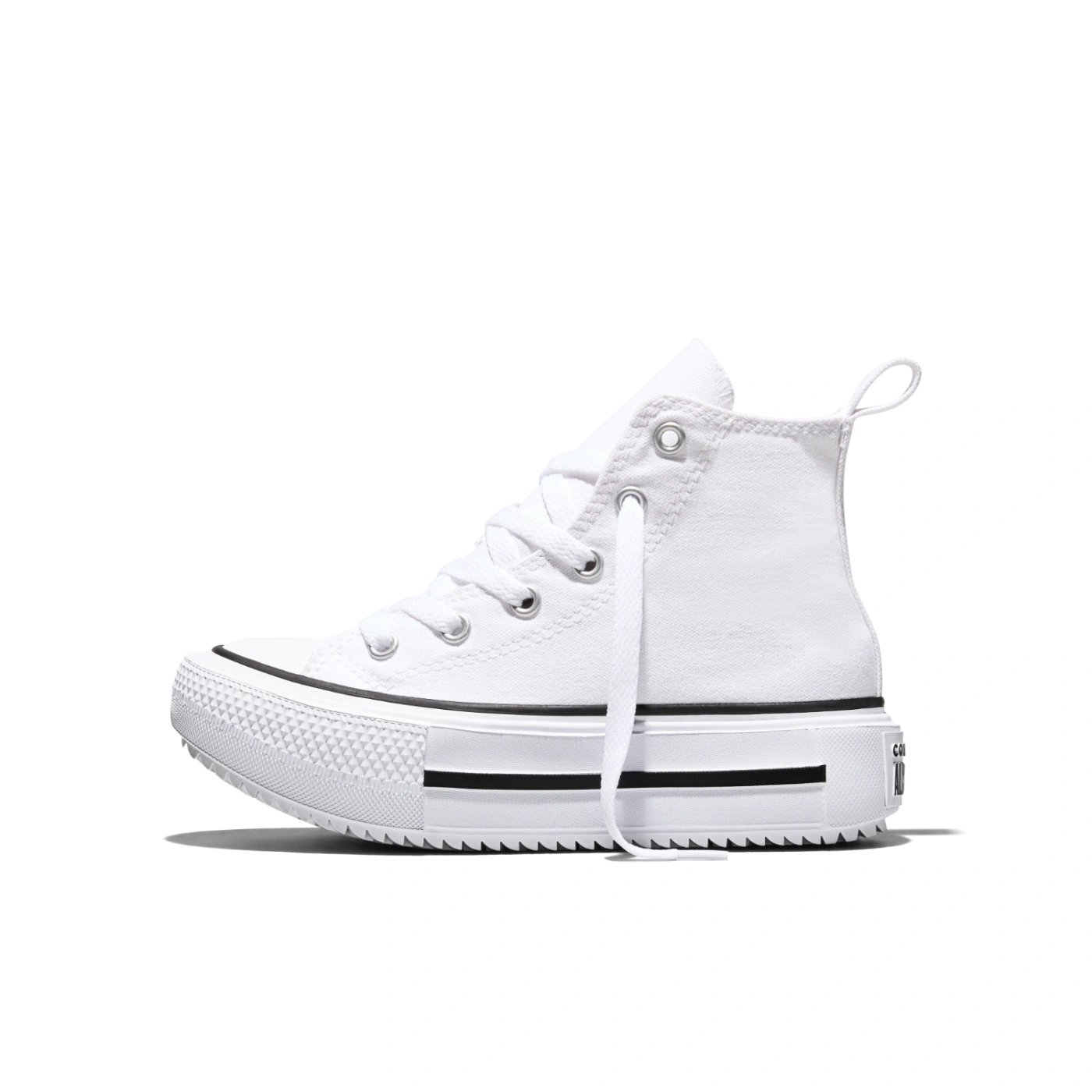 ZAPATILLAS NIÑO CONVERSE URBANAS BLANCO CHUCK TAYLOR ALL STAR DOUBLE STACK PLATFORM - 2