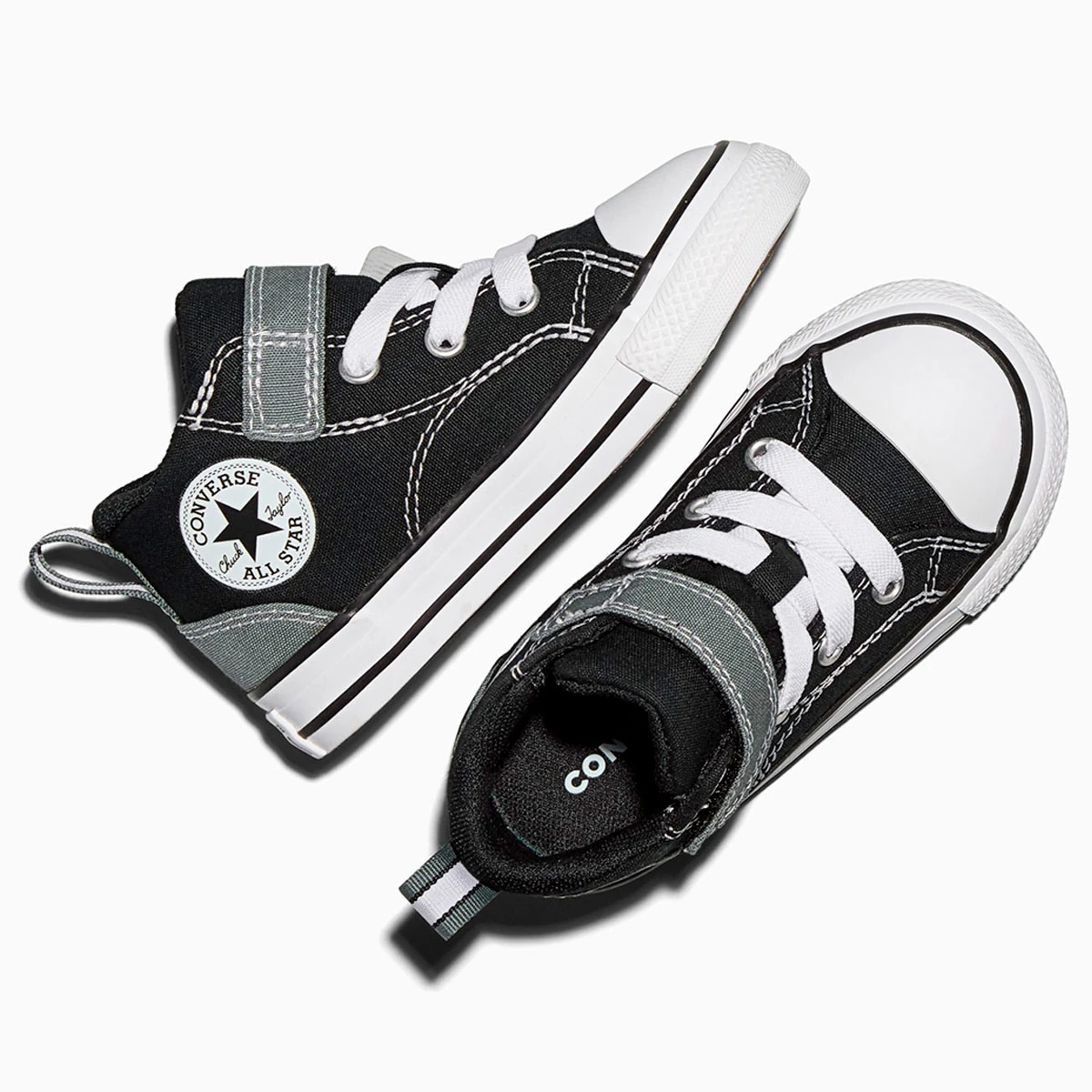 ZAPATILLAS NIÑO CONVERSE URBANAS NEGRO CHUCK TAYLOR ALL STAR MALDEN STREET EASY-ON - 4