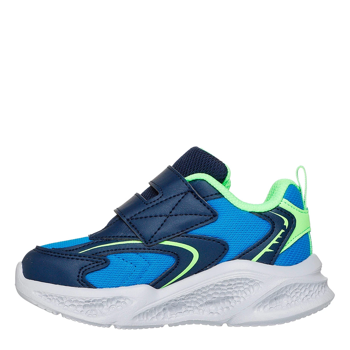 ZAPATILLAS NIÑO SKECHERS CASUALES AZUL METEOR-LIGHTS - 3