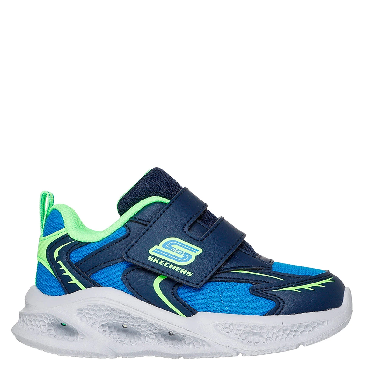 ZAPATILLAS NIÑO SKECHERS CASUALES AZUL METEOR-LIGHTS - 1