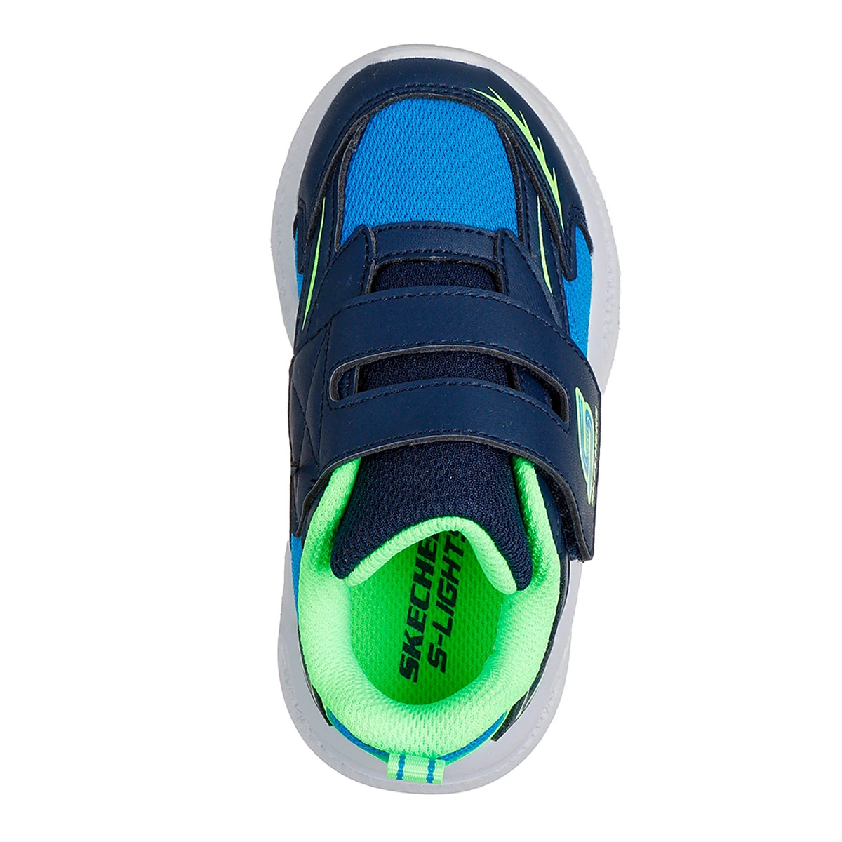 ZAPATILLAS NIÑO SKECHERS CASUALES AZUL METEOR-LIGHTS - 4