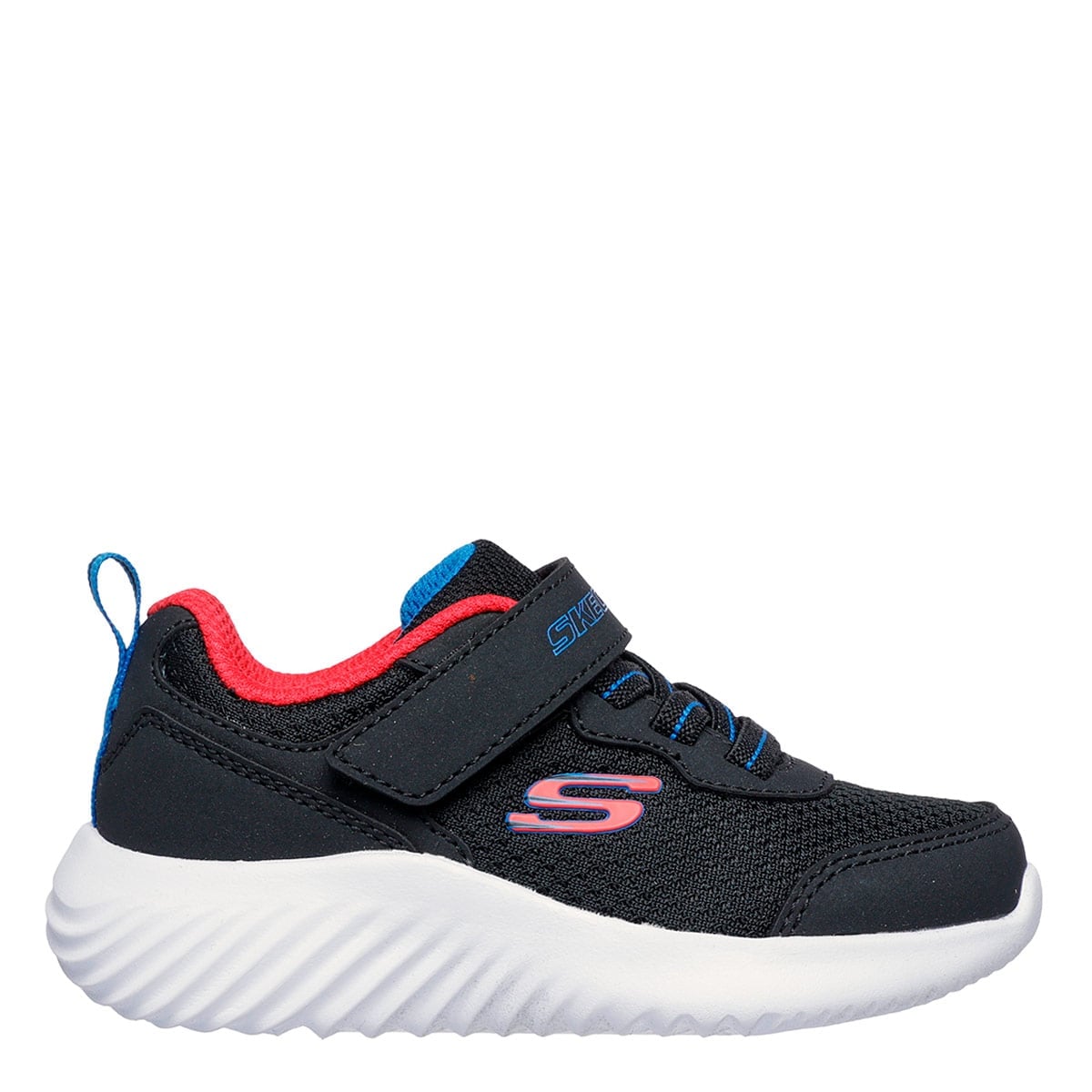 ZAPATILLAS NIÑO SKECHERS CASUALES NEGRO BOUNDER - 1