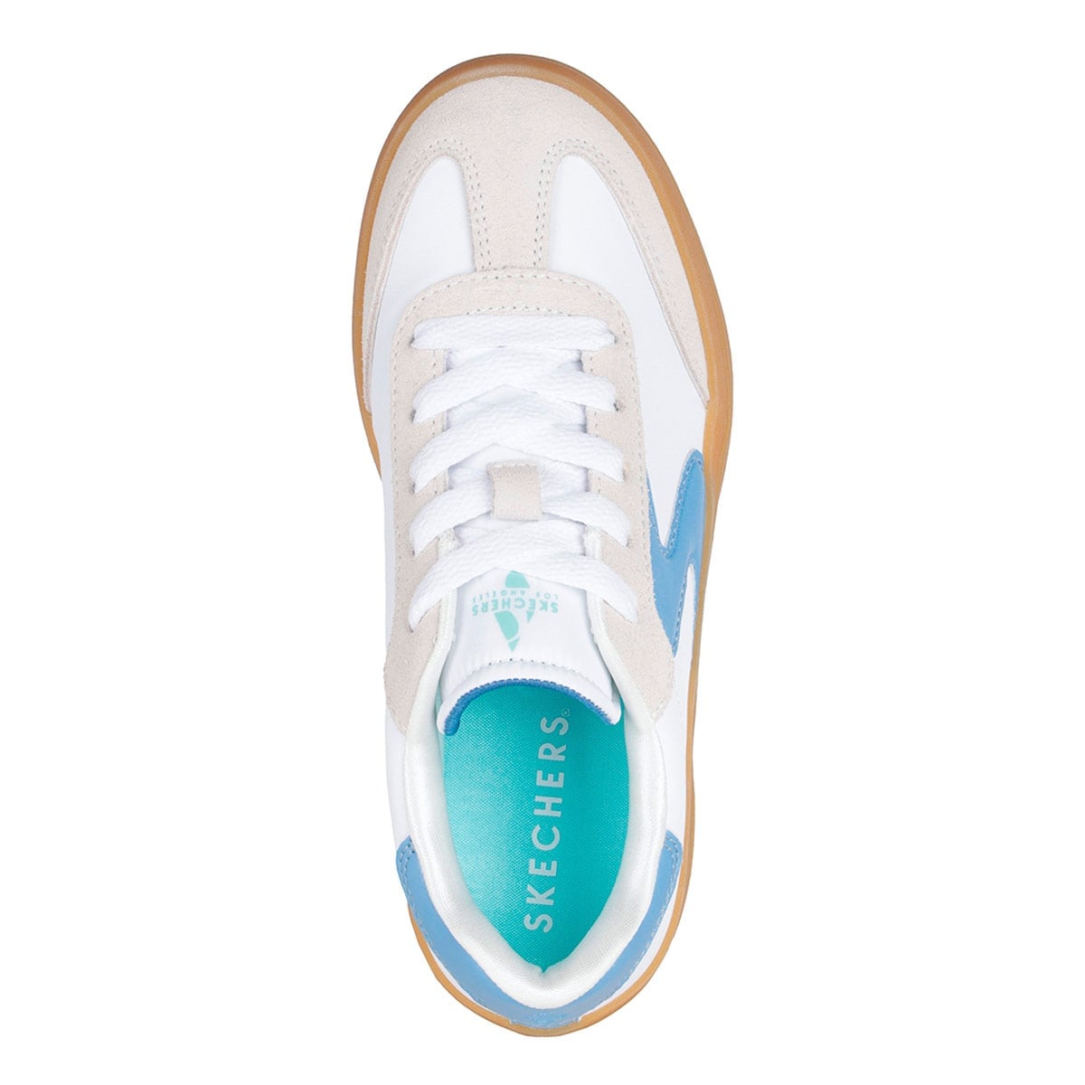 ZAPATILLAS NIÑA SKECHERS CASUALES BLANCO ZINGER LIFT - 4