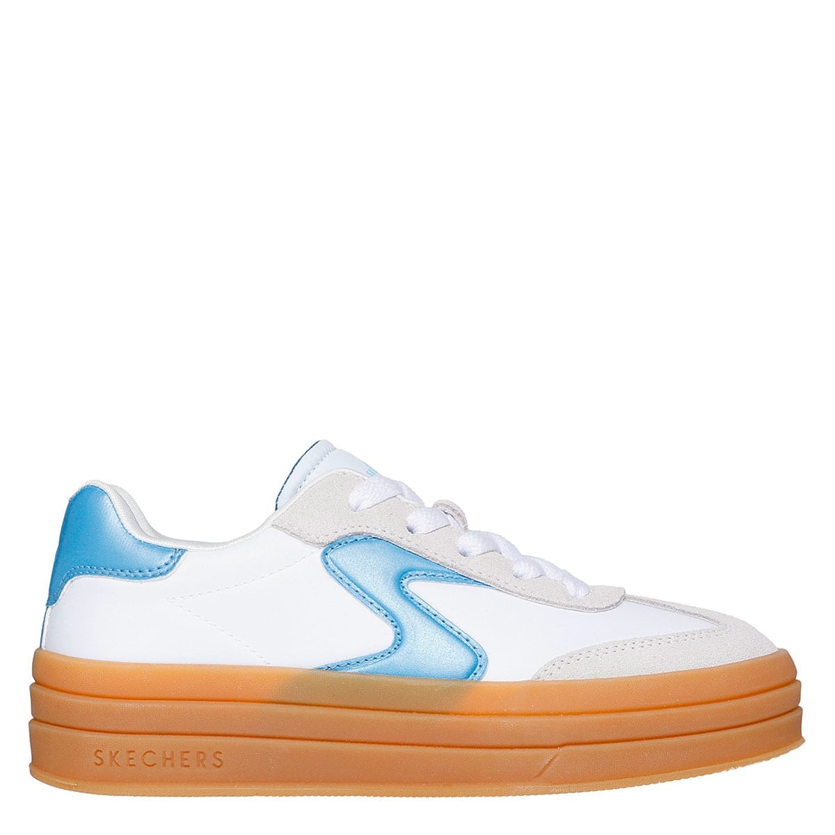 ZAPATILLAS NIÑA SKECHERS CASUALES BLANCO ZINGER LIFT - 1