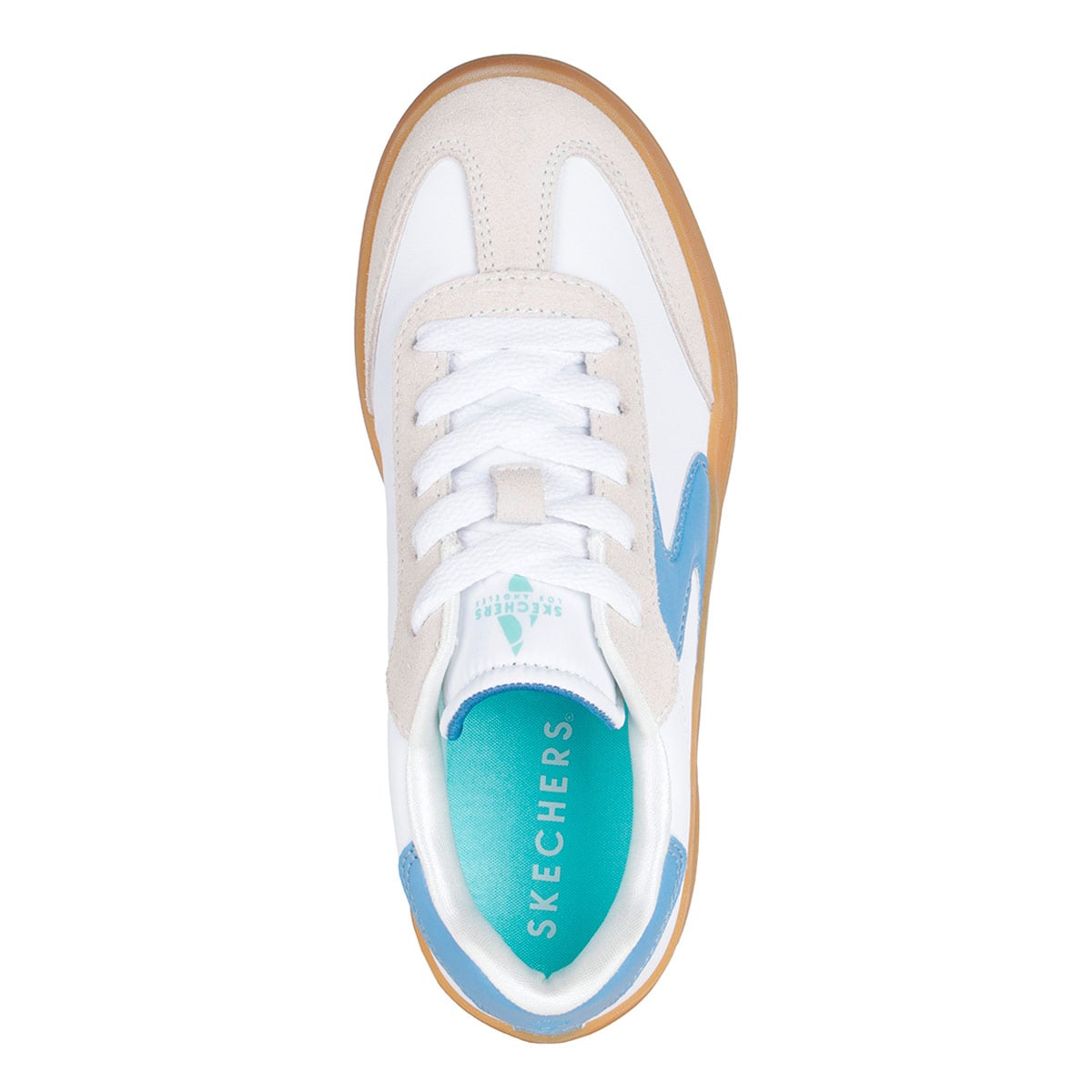 ZAPATILLAS NIÑA SKECHERS CASUALES BLANCO ZINGER LIFT - 4
