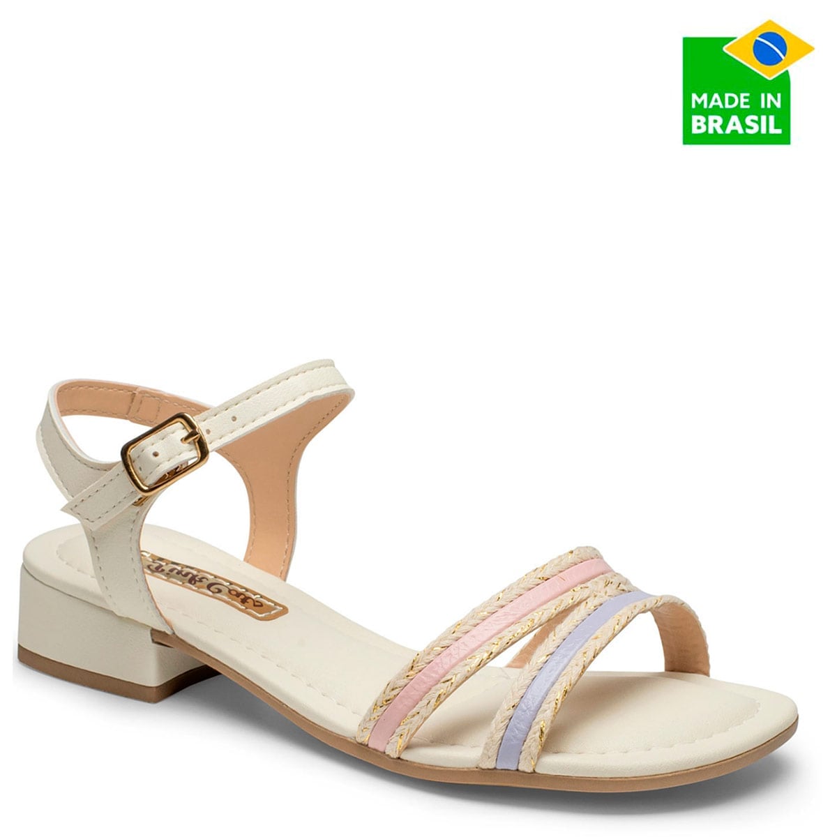 SANDALIAS NIÑA PINK CATS CREMA V5990-V5992 - 1