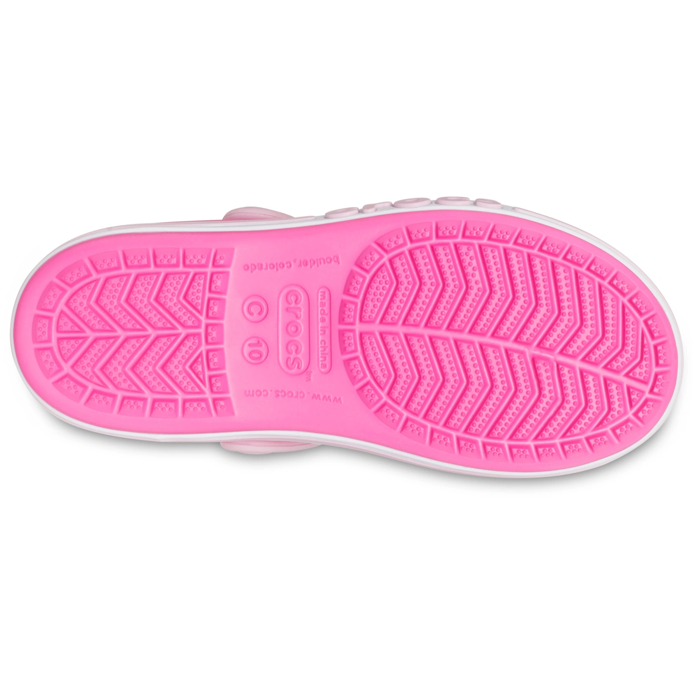 SANDALIAS NIÑO CROCS ROSADO BAYABAND SANDAL - 3