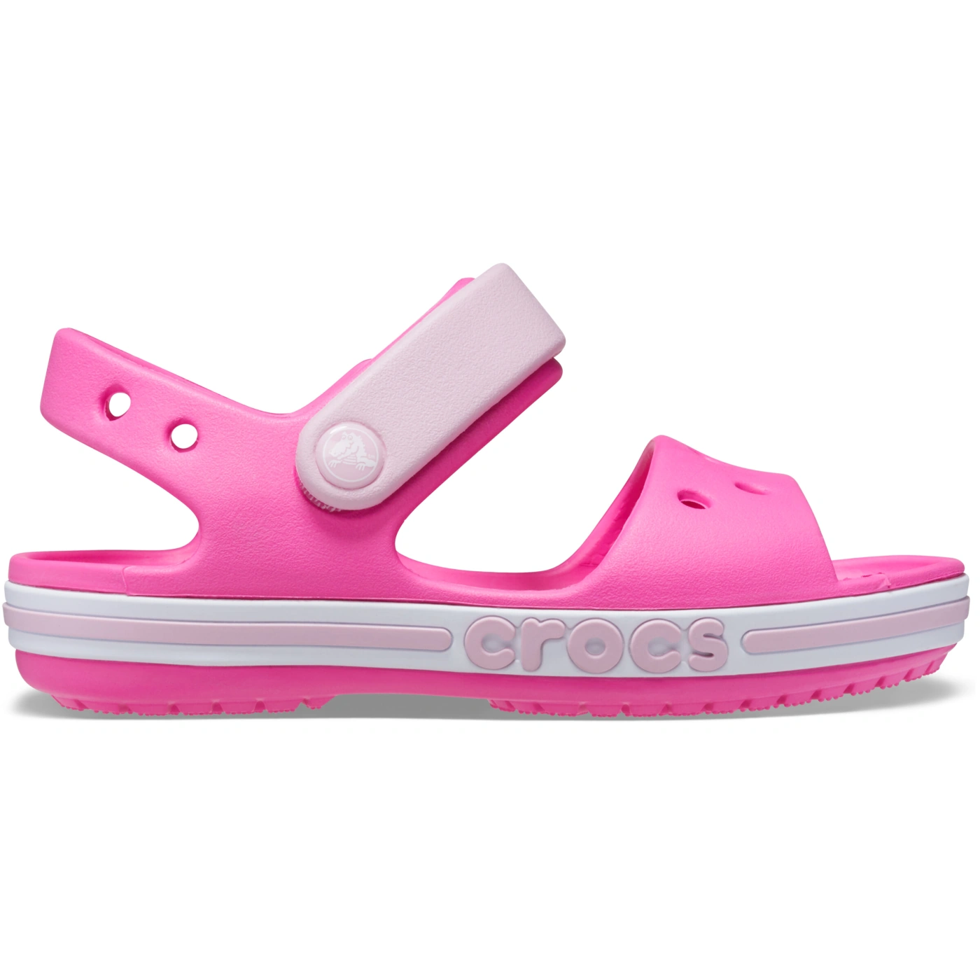 SANDALIAS NIÑO CROCS ROSADO BAYABAND SANDAL - 1