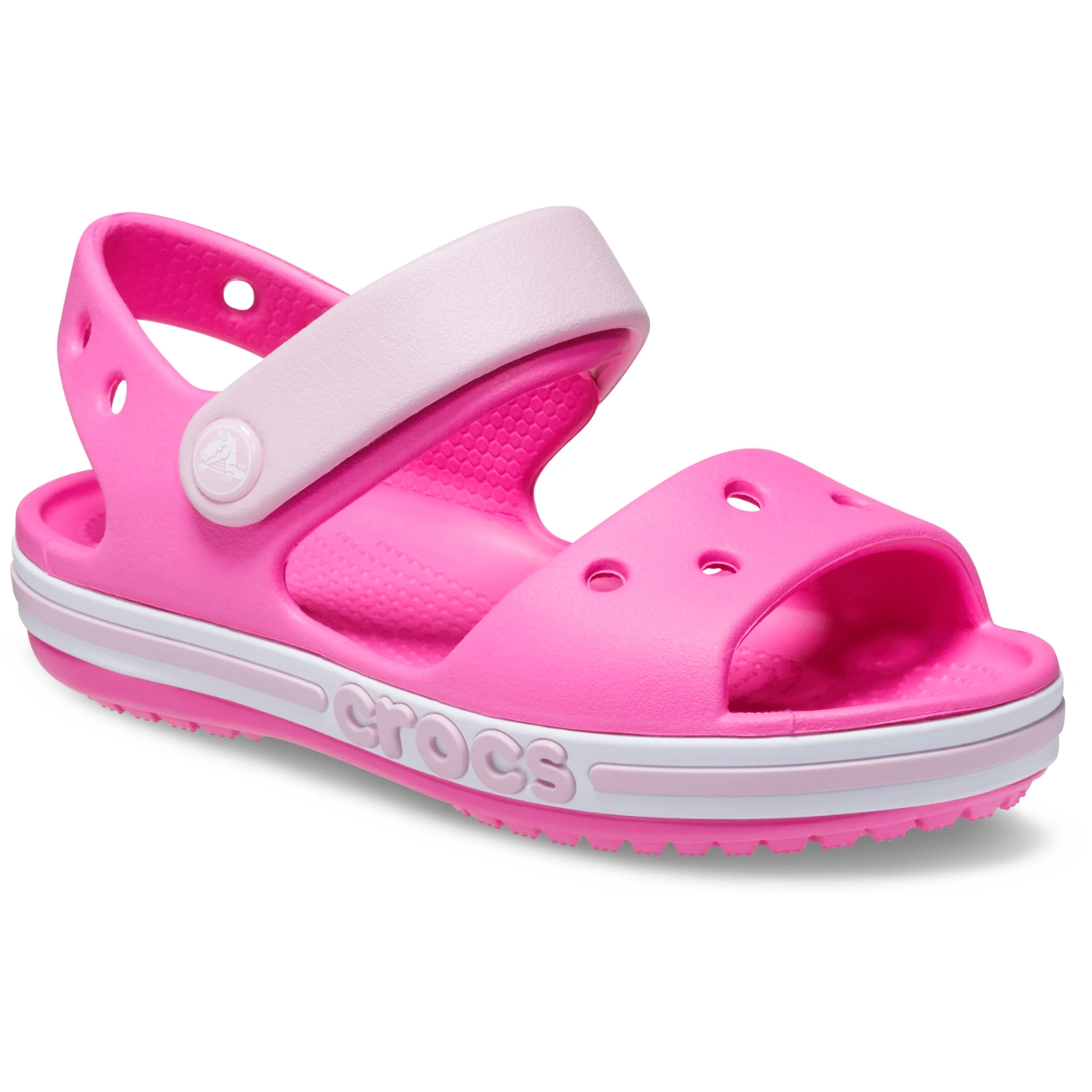 SANDALIAS NIÑO CROCS ROSADO BAYABAND SANDAL - 4