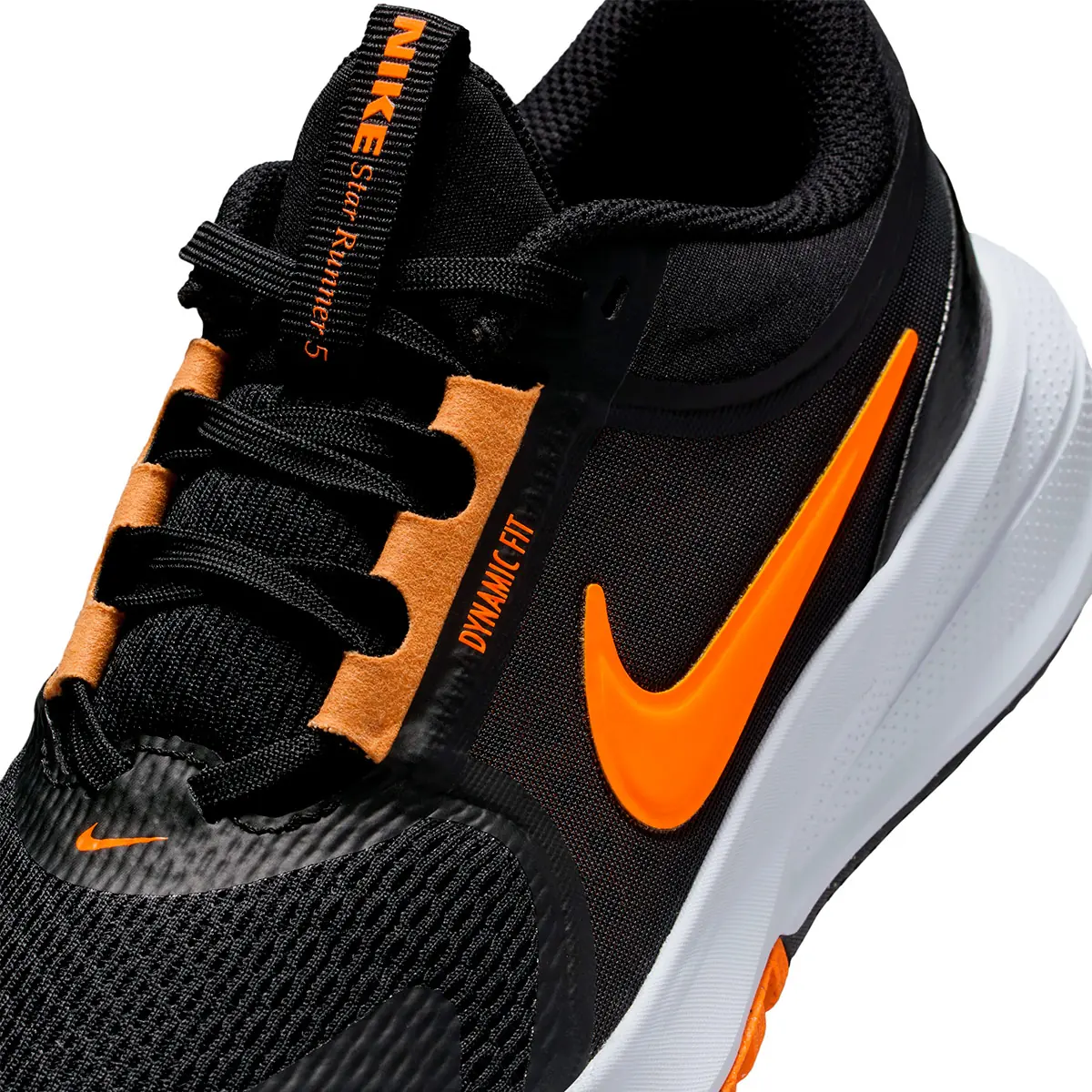 ZAPATILLAS NIÑO NIKE URBANAS NEGRO STAR RUNNER 5 GS - 4