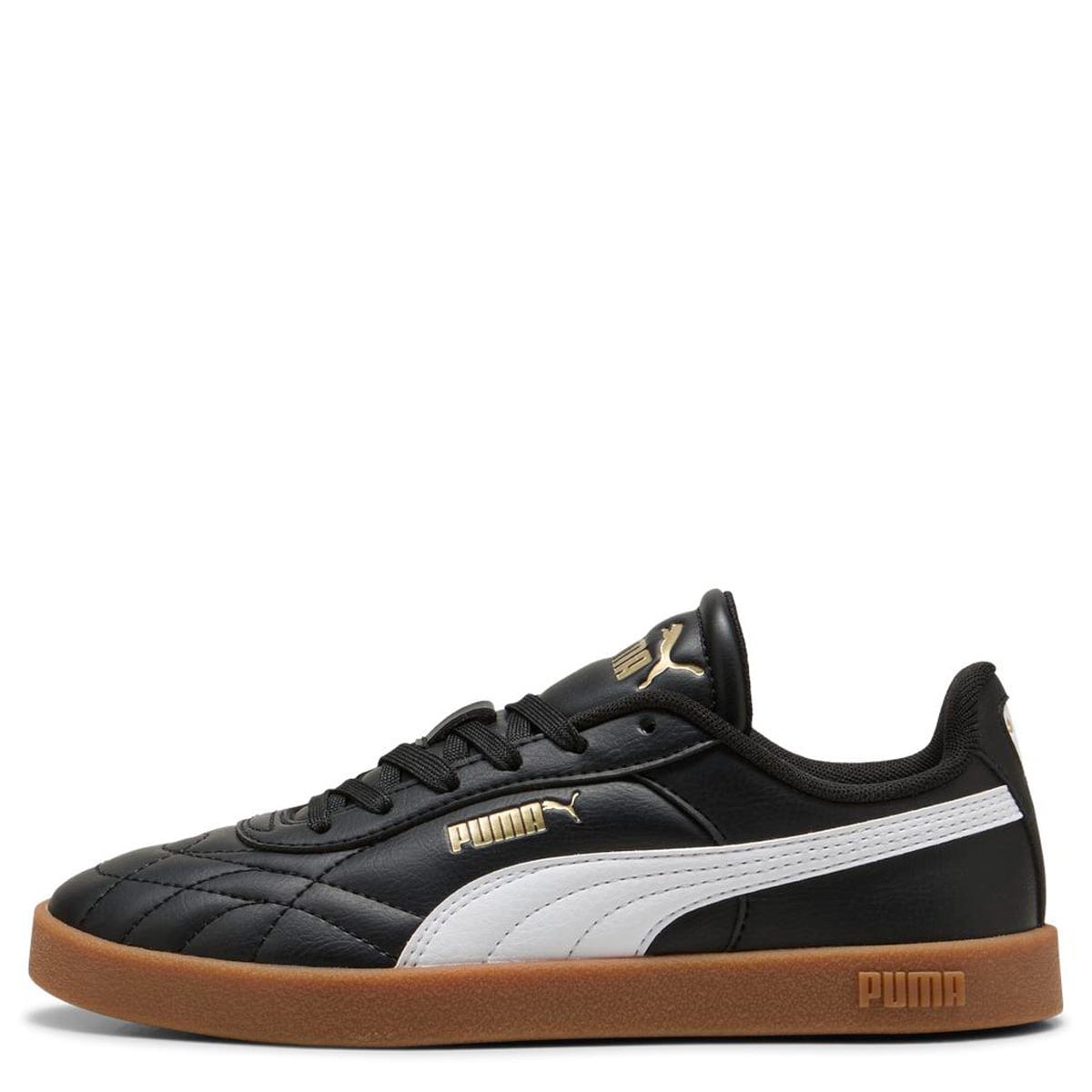 ZAPATILLAS UNISEX PUMA URBANAS NEGRO CLUB II INDOOR JR - 1
