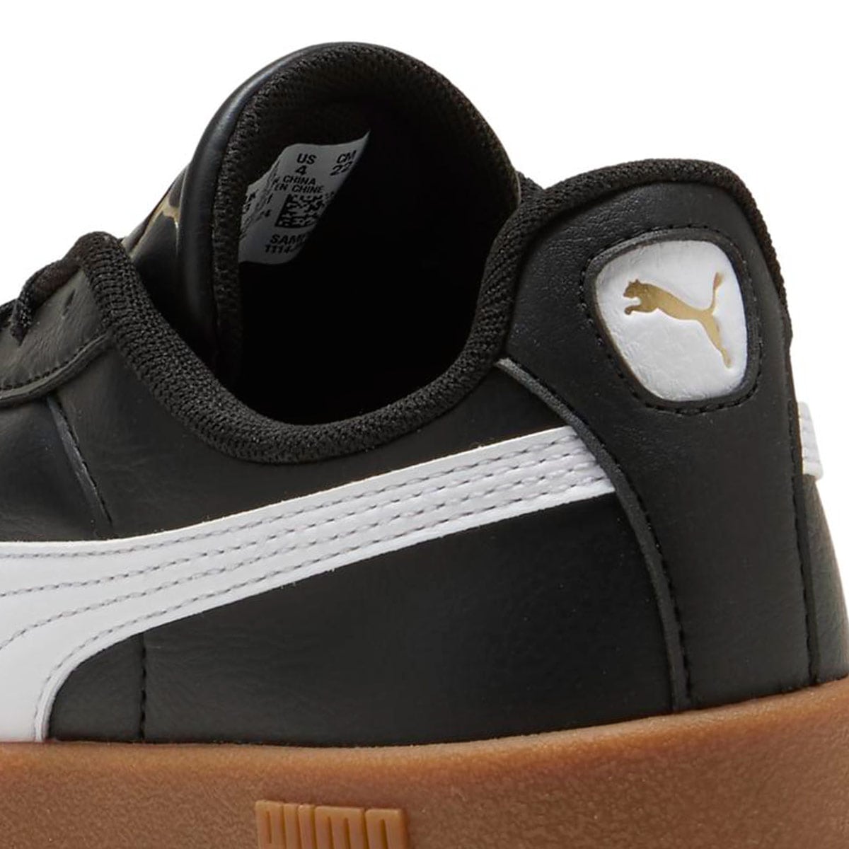 ZAPATILLAS UNISEX PUMA URBANAS NEGRO CLUB II INDOOR JR - 6