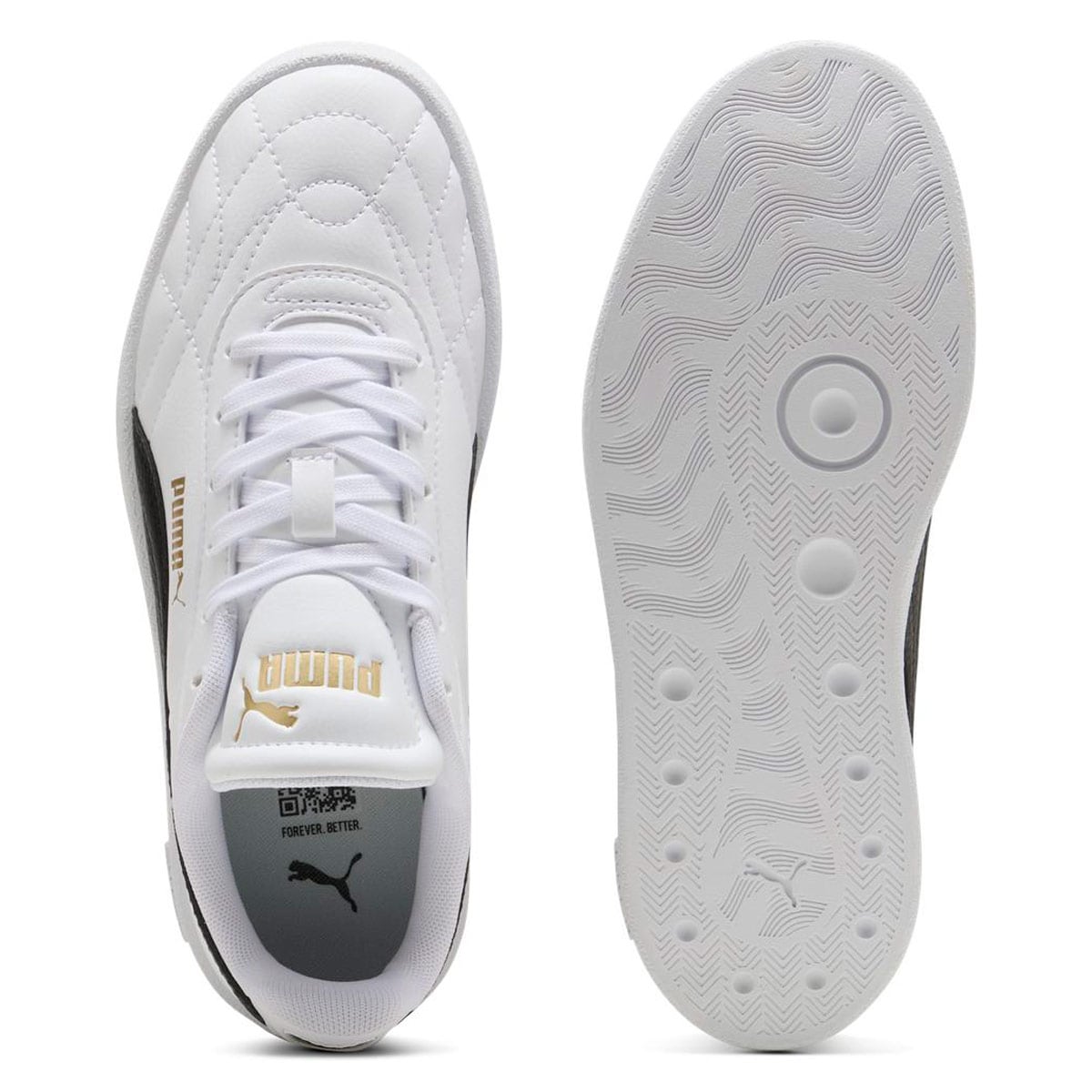 ZAPATILLAS UNISEX PUMA URBANAS BLANCO PUMA CLUB II INDOOR JR - 4