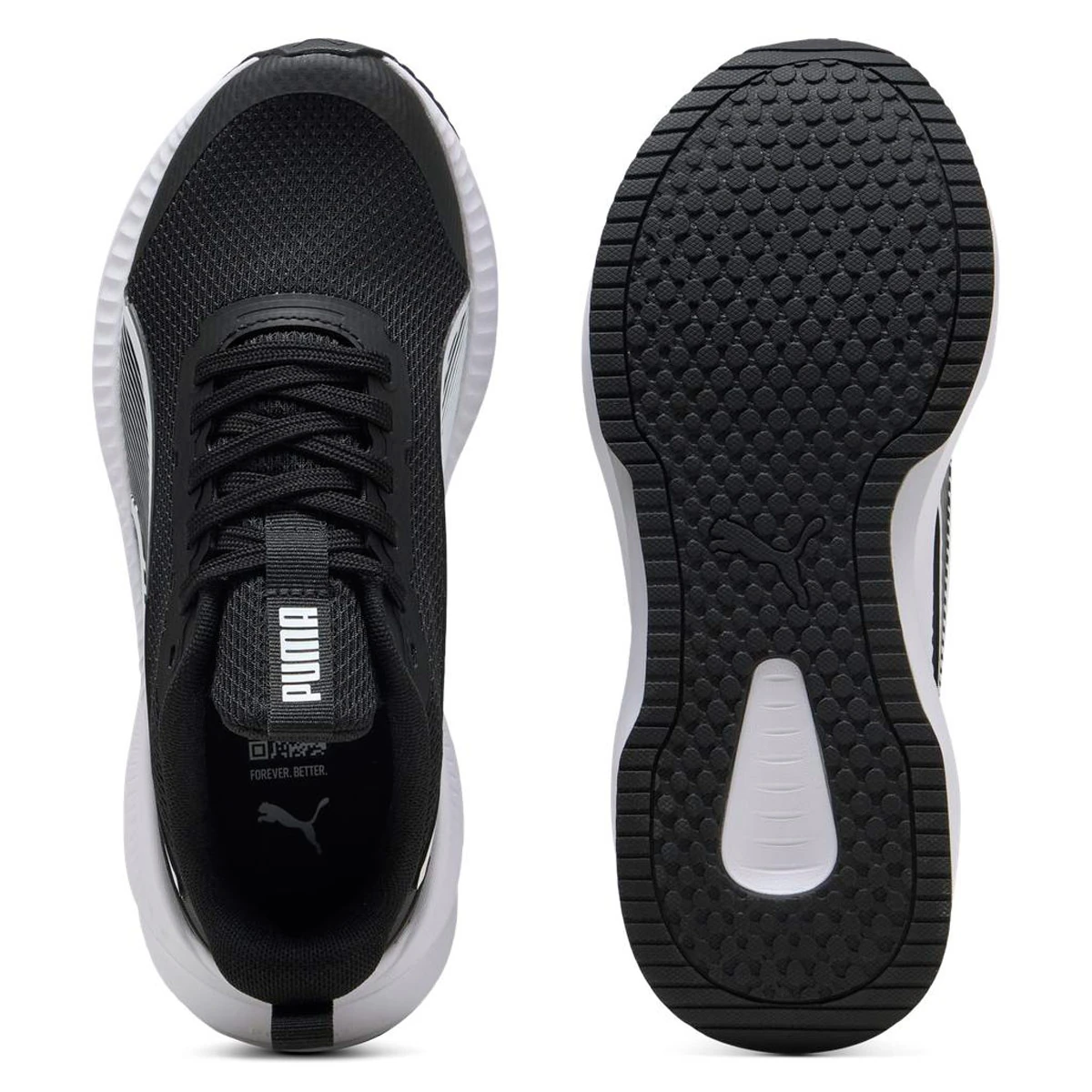 ZAPATILLAS UNISEX PUMA URBANAS NEGRO FLYER LITE 3 JR - 4