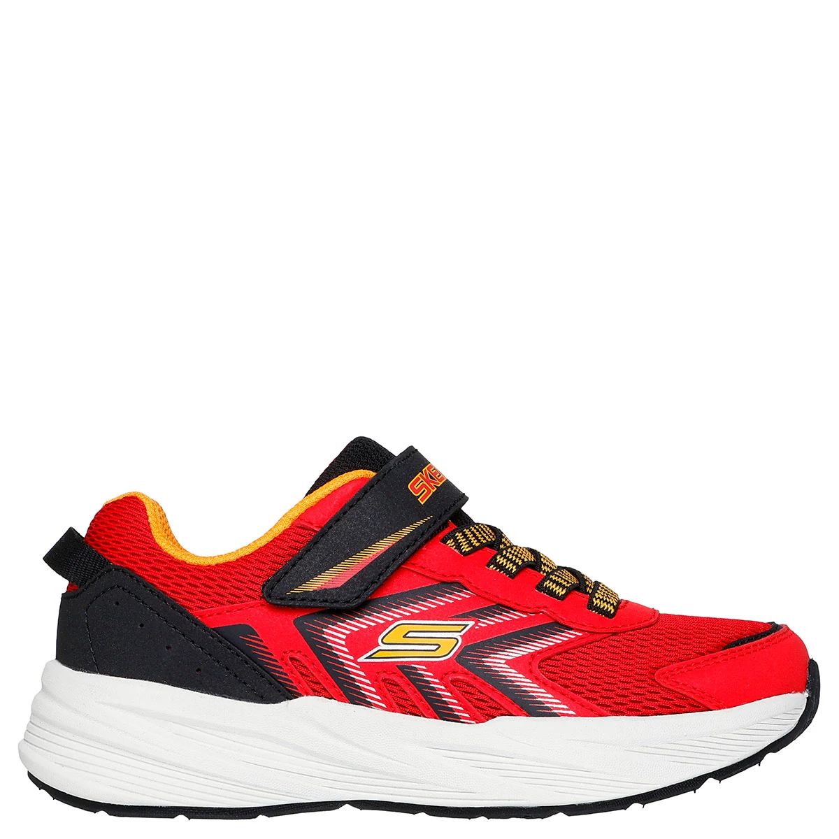 ZAPATILLAS NIÑO SKECHERS ROJO MICROSPEC TREAD - 1