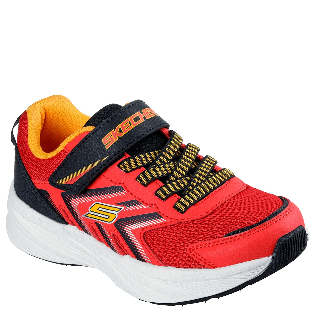 ZAPATILLAS NIÑO SKECHERS ROJO MICROSPEC TREAD - 2