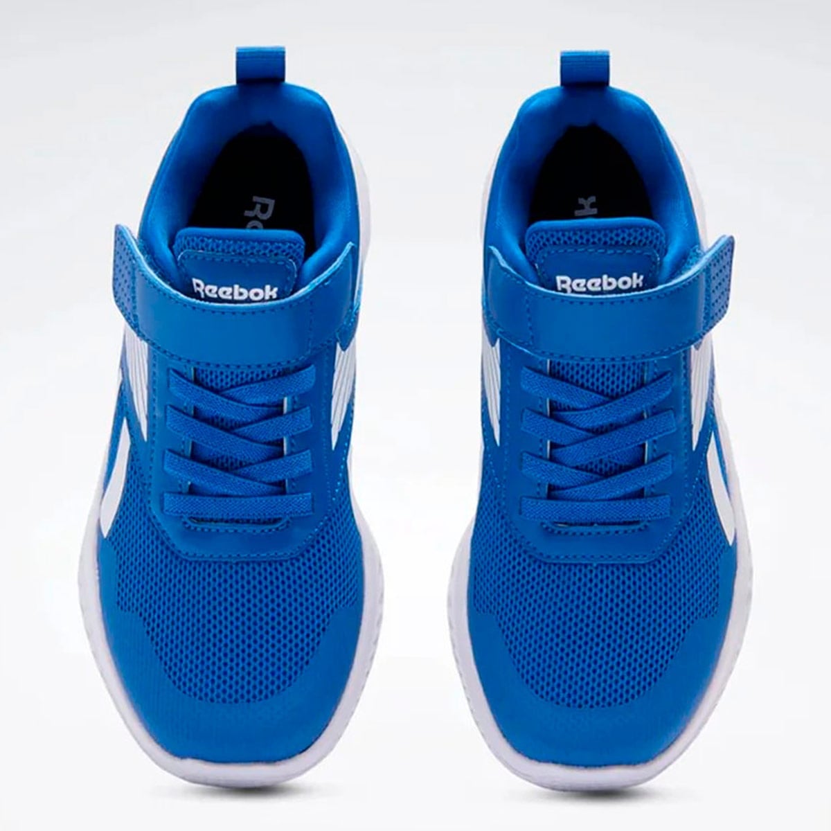 ZAPATILLAS NIÑO REEBOK URBANAS AZUL RUSH RUNNER 5 ELASTIC LACE & TOP STRAP - 3