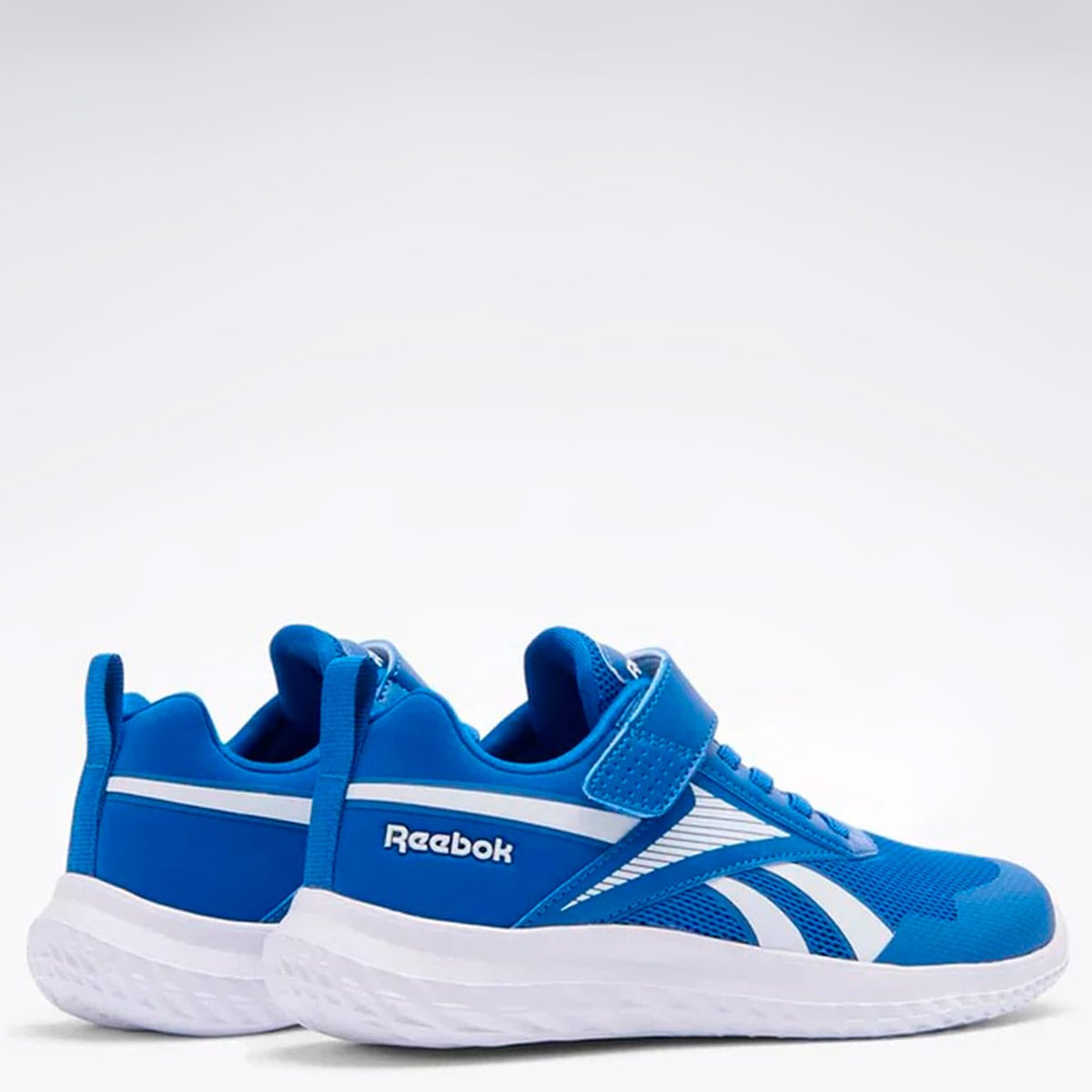 ZAPATILLAS NIÑO REEBOK URBANAS AZUL RUSH RUNNER 5 ELASTIC LACE & TOP STRAP - 4