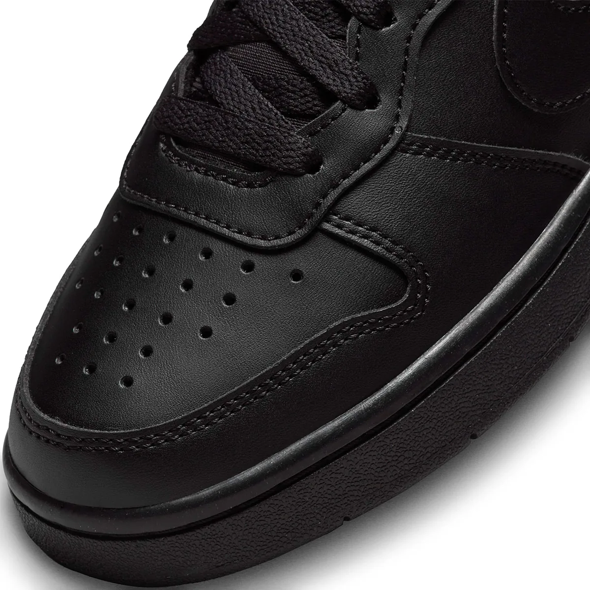 ZAPATILLAS NIÑO NIKE URBANAS NEGRO COURT BOROUGH LOW RECRAFT BG - 4