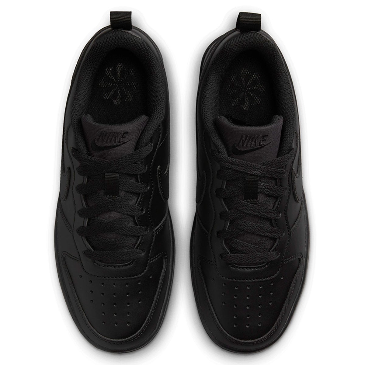 ZAPATILLAS NIÑO NIKE URBANAS NEGRO COURT BOROUGH LOW RECRAFT BG - 3