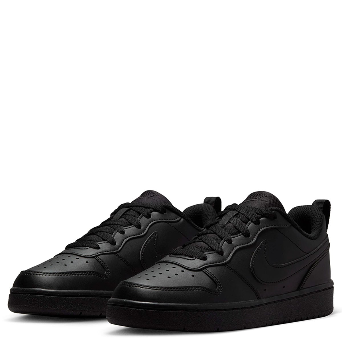 ZAPATILLAS NIÑO NIKE URBANAS NEGRO COURT BOROUGH LOW RECRAFT BG - 2