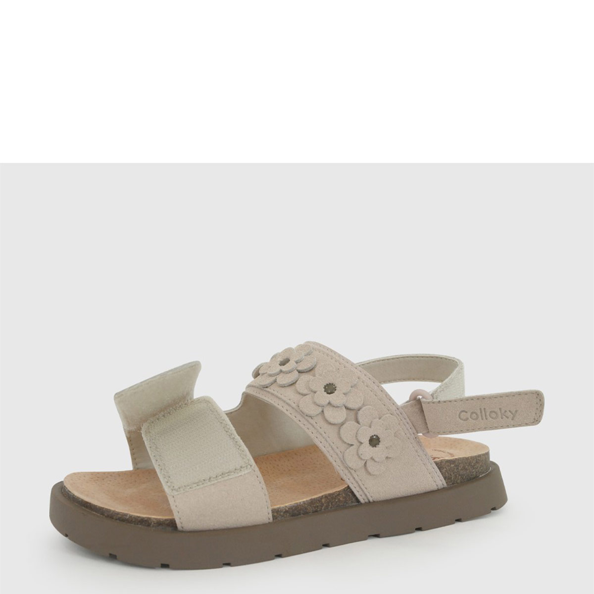 SANDALIAS NIÑA COLLOKY CAMEL - 1