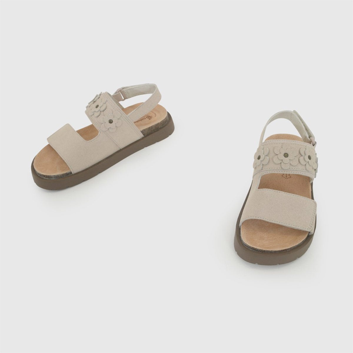 SANDALIAS NIÑA COLLOKY CAMEL - 3