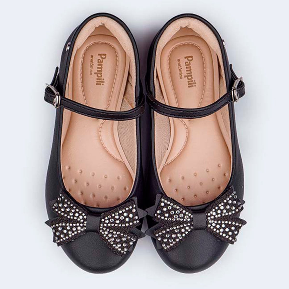 ZAPATOS VESTIR NIÑA PAMPILI NEGRO - 3