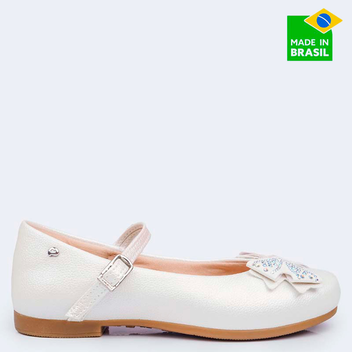 ZAPATOS VESTIR NIÑA PAMPILI BLANCO - 1