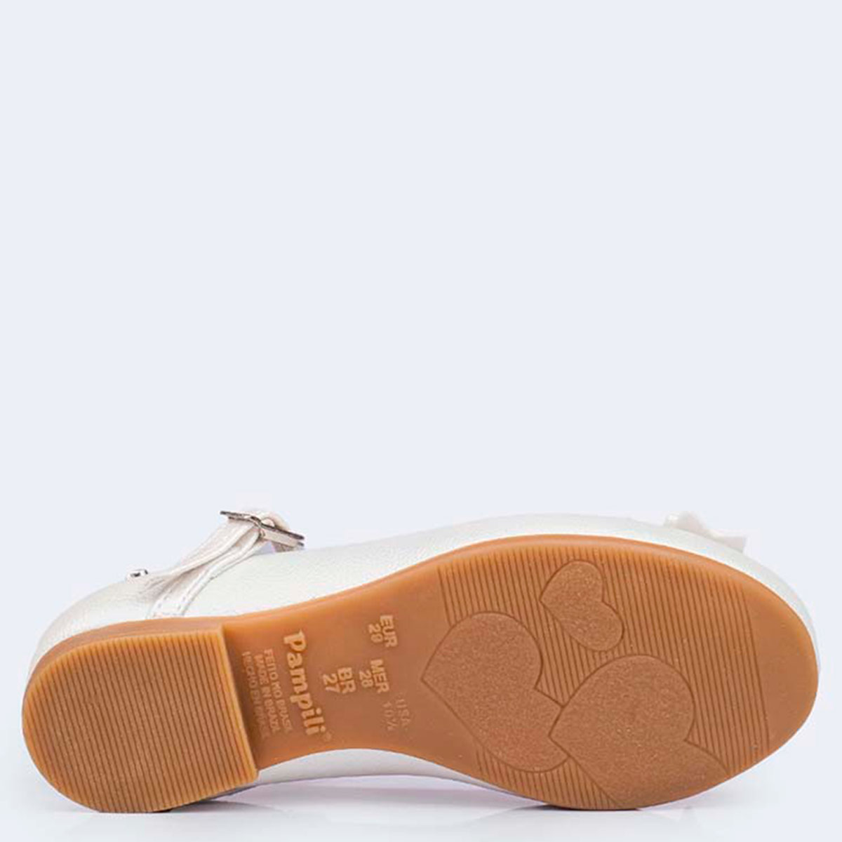 ZAPATOS VESTIR NIÑA PAMPILI BLANCO - 4