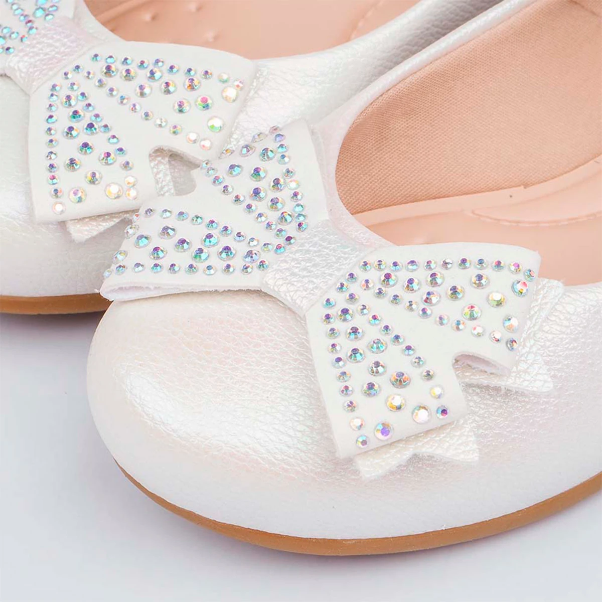 ZAPATOS VESTIR NIÑA PAMPILI BLANCO - 5
