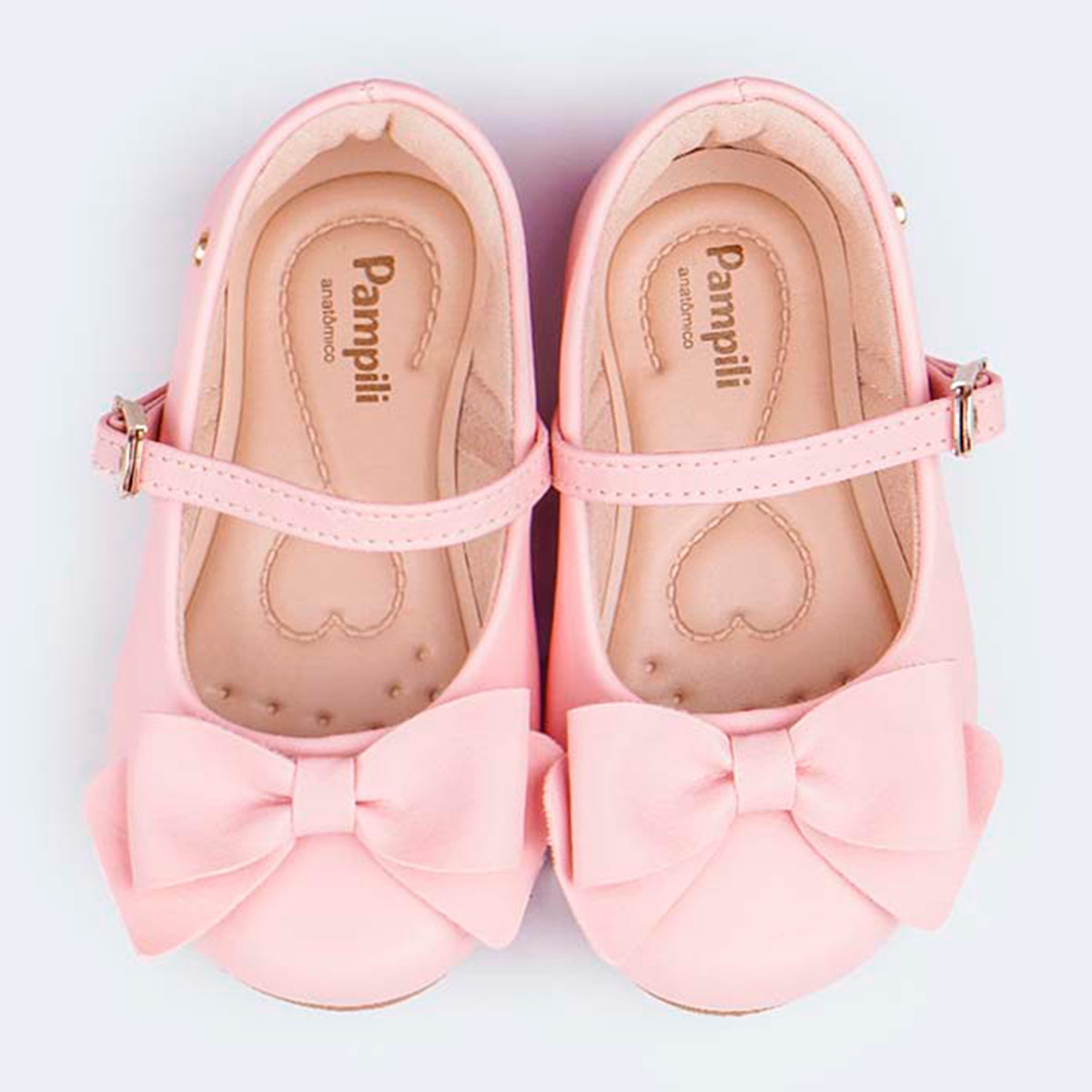 ZAPATOS VESTIR NIÑA PAMPILI ROSADO - 3