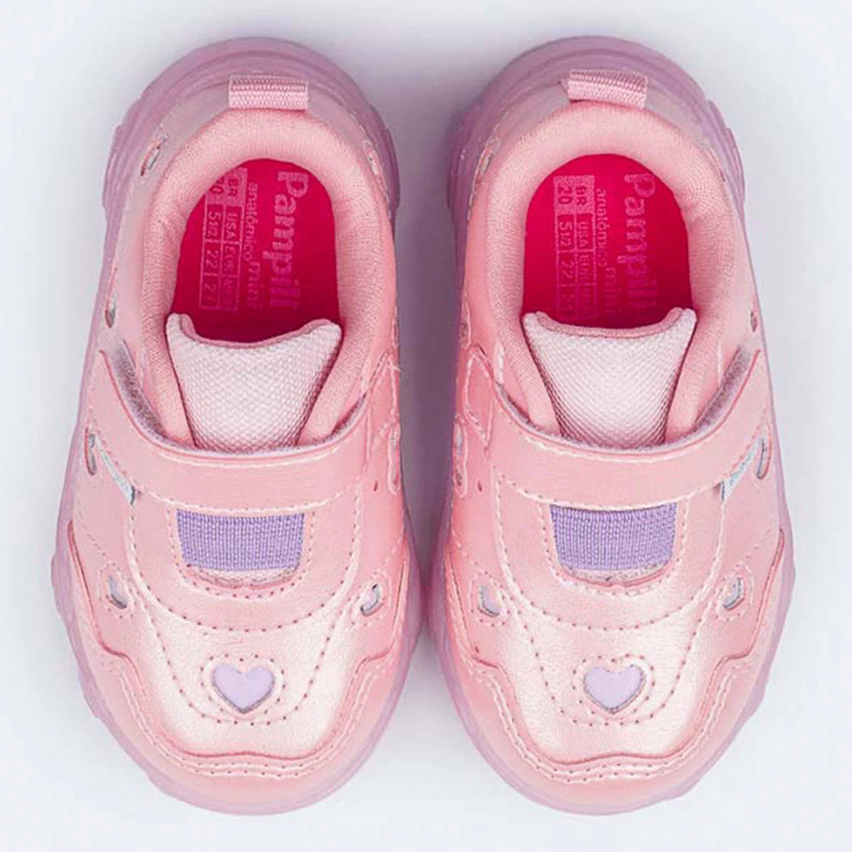 ZAPATILLAS NIÑA PAMPILI CASUALES ROSADO - 3