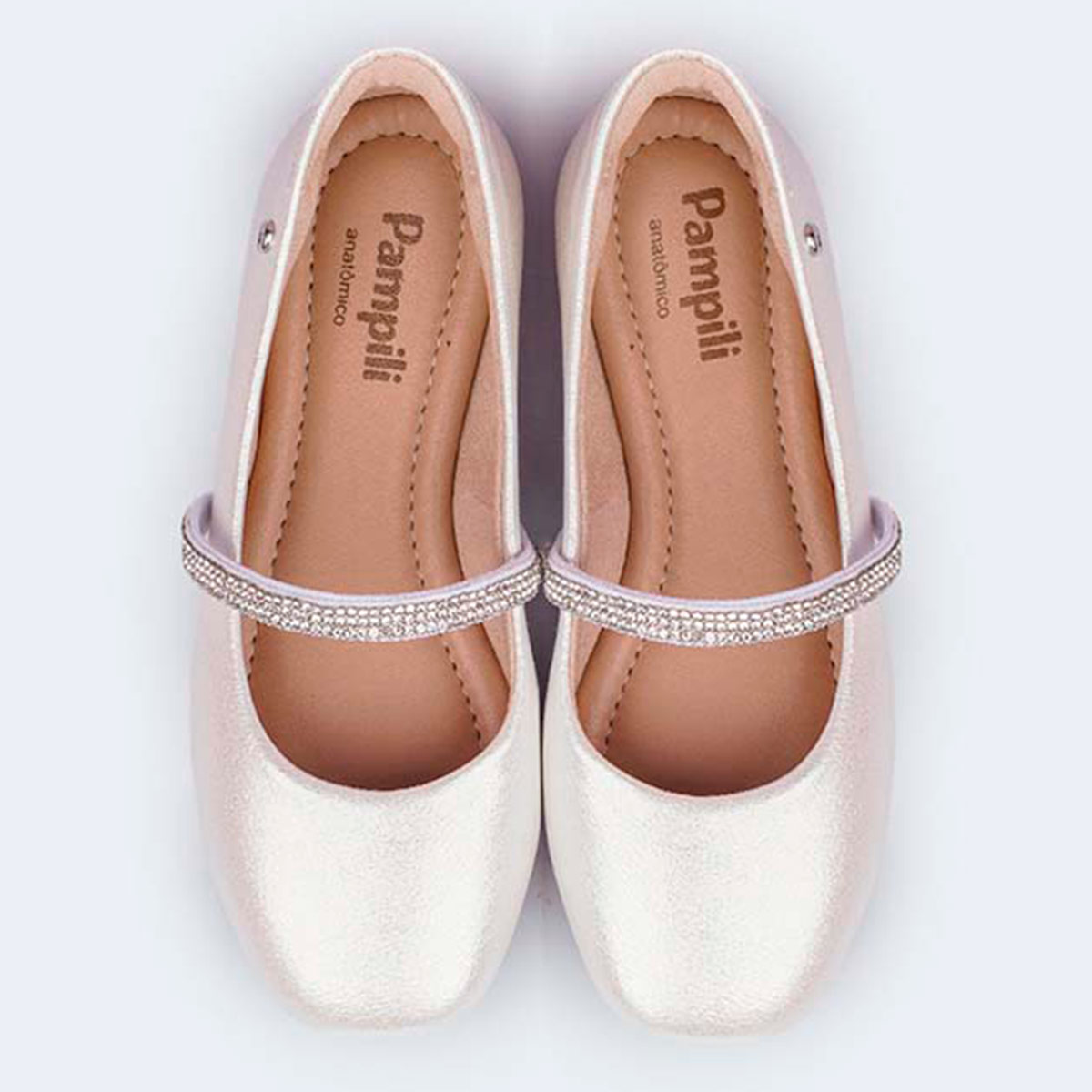 ZAPATOS VESTIR NIÑA PAMPILI BLANCO - 3