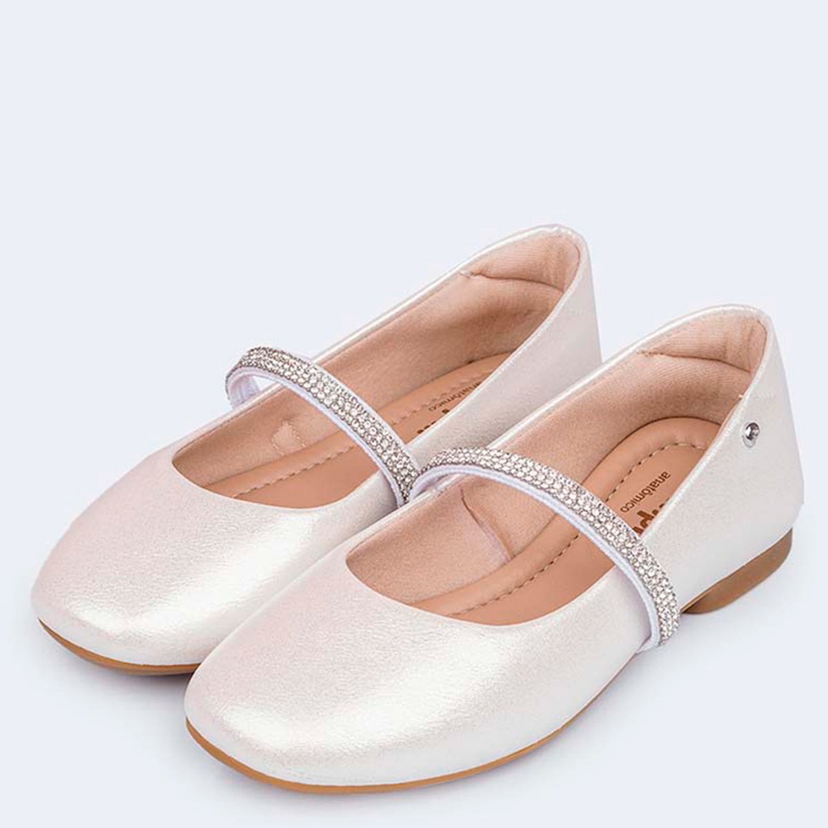 ZAPATOS VESTIR NIÑA PAMPILI BLANCO - 2