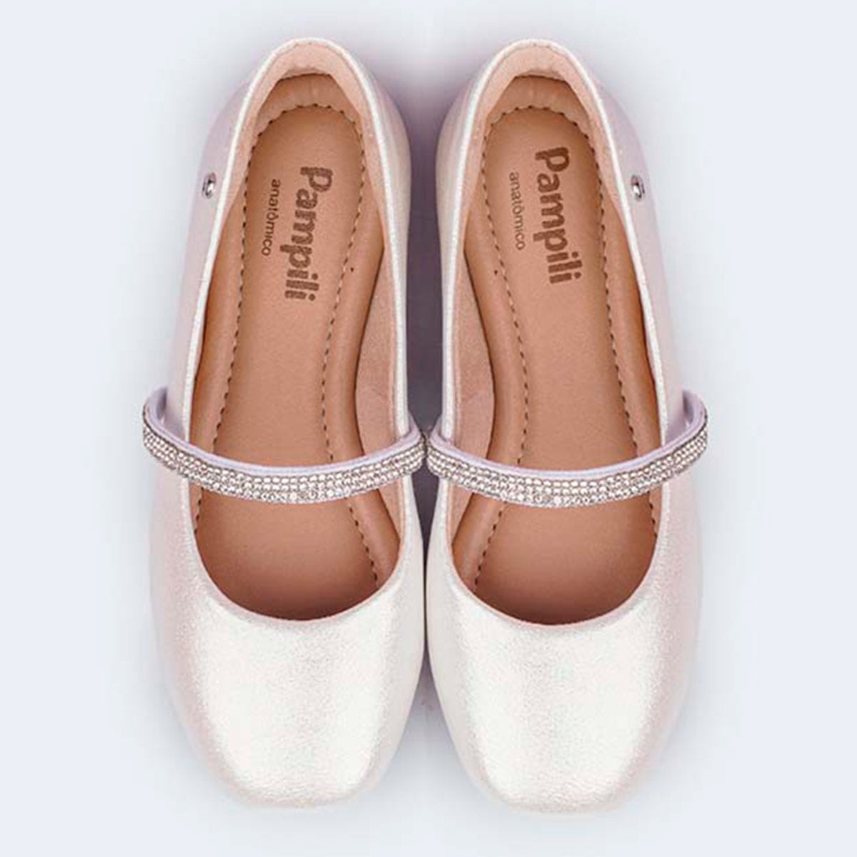 ZAPATOS VESTIR NIÑA PAMPILI BLANCO - 3