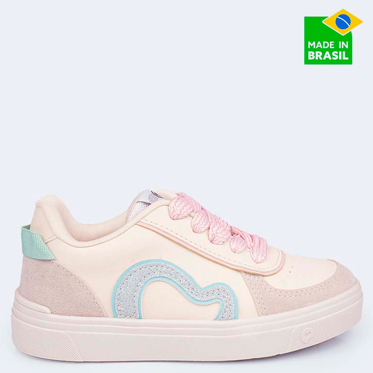 ZAPATILLAS NIÑA PAMPILI CASUALES BEIGE - 1