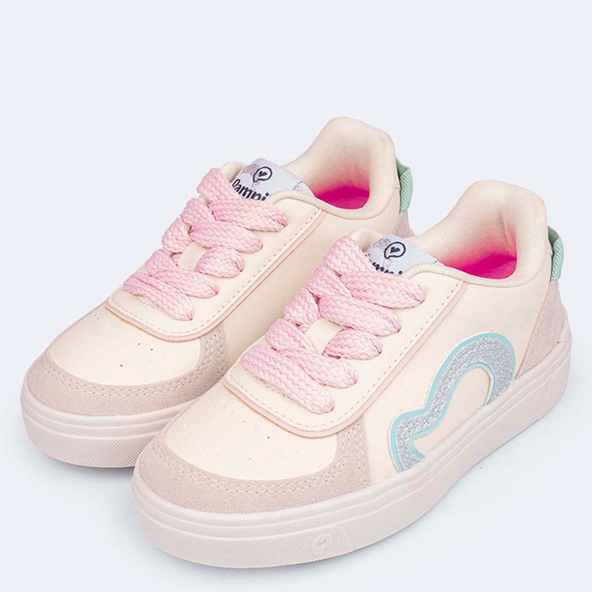 ZAPATILLAS NIÑA PAMPILI CASUALES BEIGE - 2